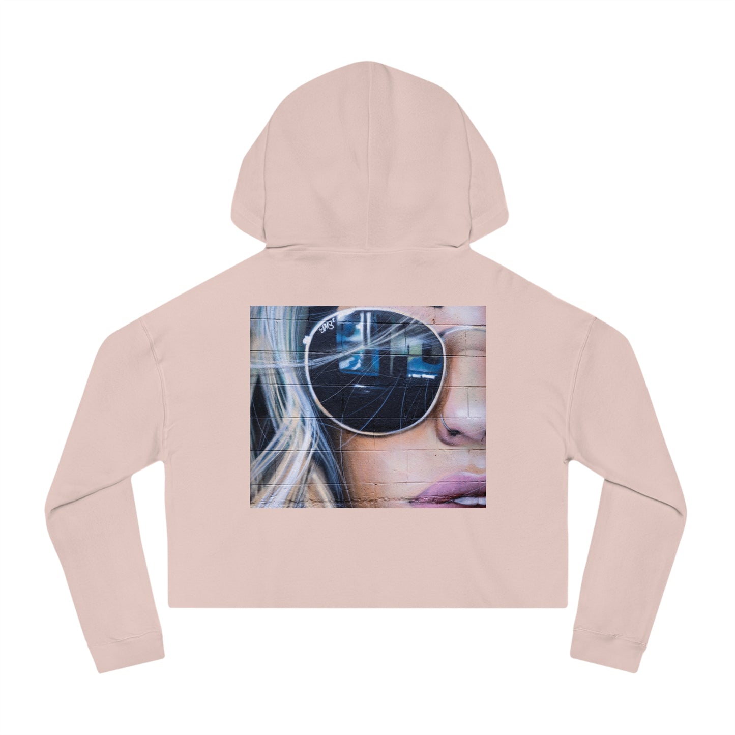 Sunglass Chic Crop Hoodie