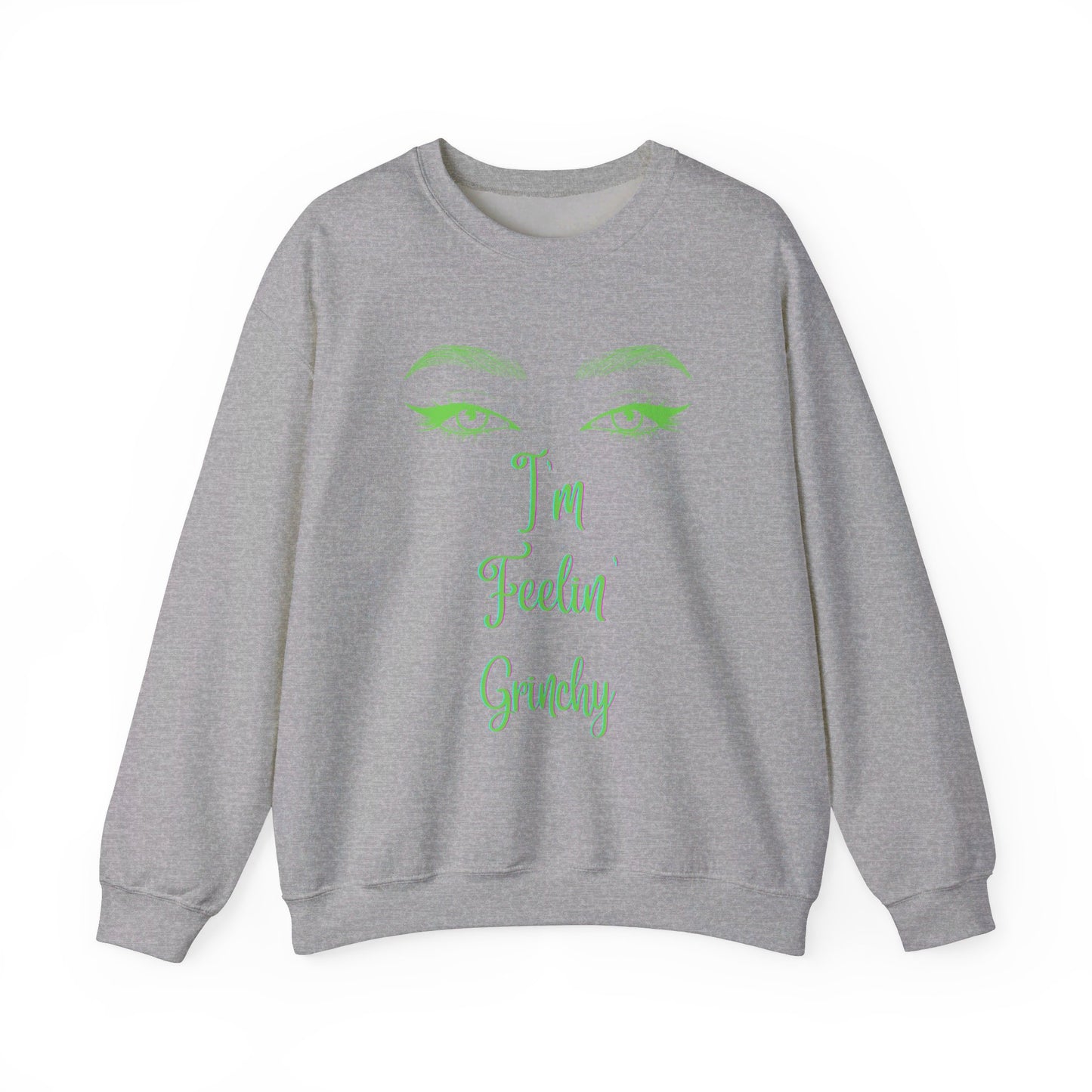 Feelin Grinchy Unisex Heavy Blend™ Crewneck Sweatshirt