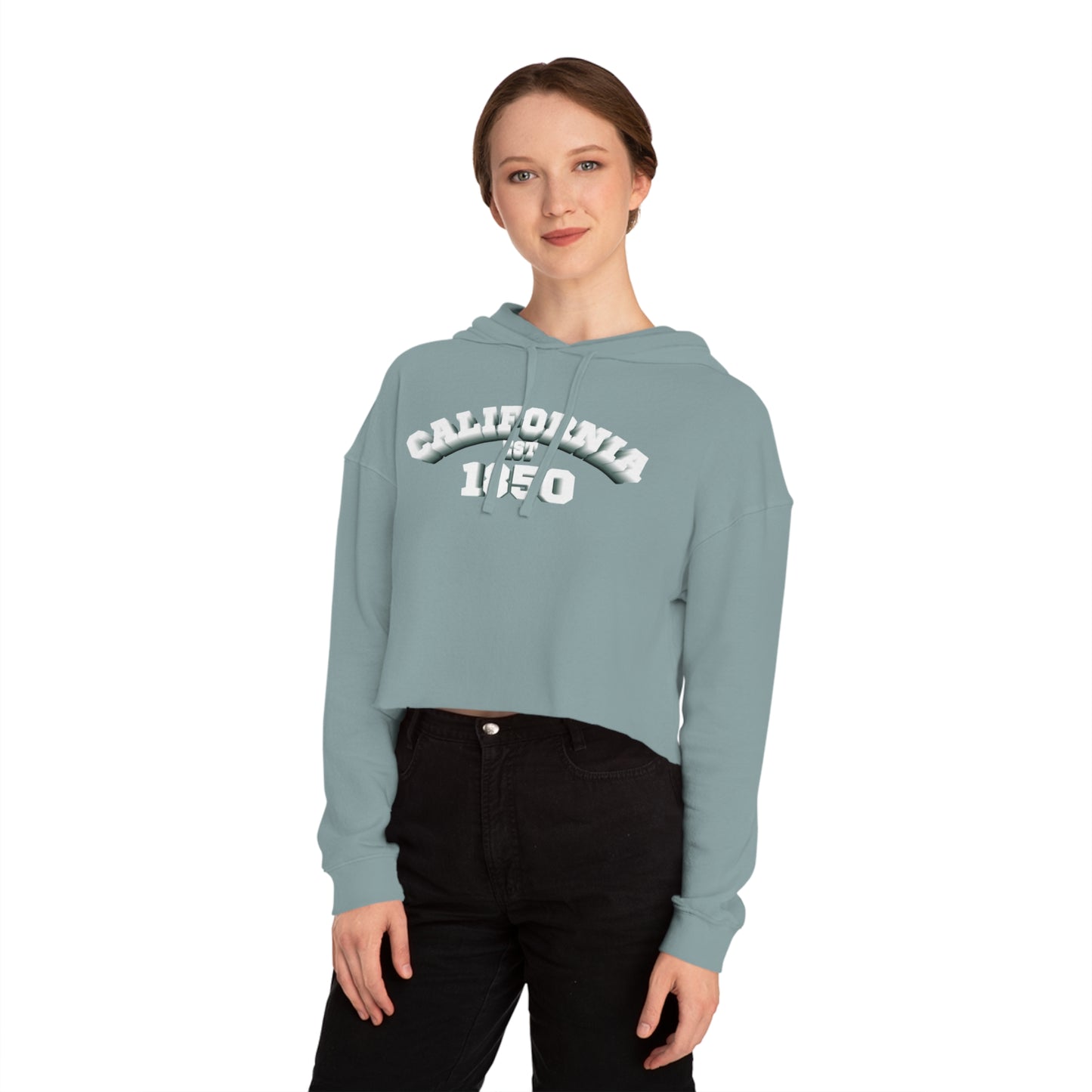 Sunglass Chic Crop Hoodie
