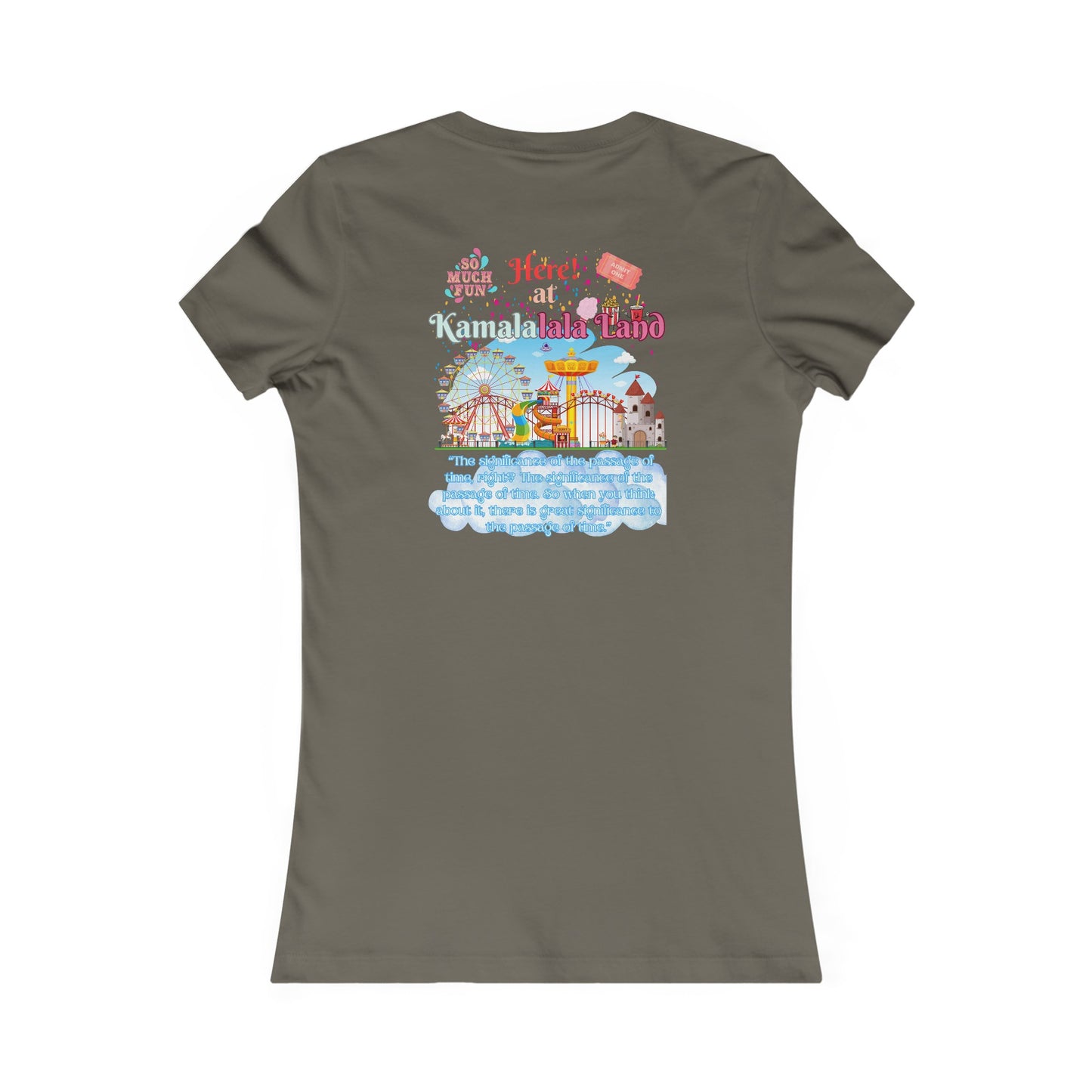 Kamala Lalaland Women's Favorite Tee, Election 2024 Presidential Candidate, Political Shirt, Political Fashion, Statement Tee, 2024 Election