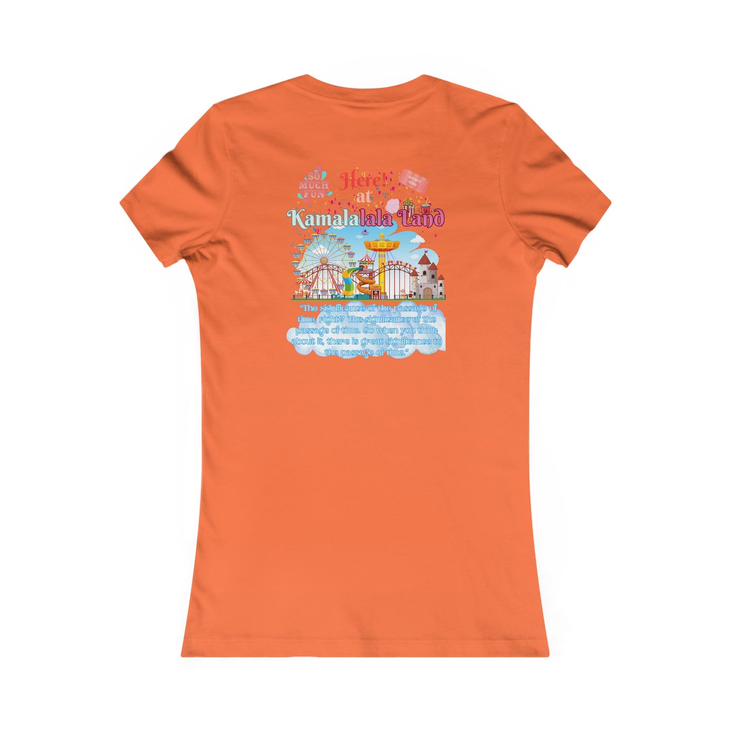 Kamala Lalaland Women's Favorite Tee, Election 2024 Presidential Candidate, Political Shirt, Political Fashion, Statement Tee, 2024 Election