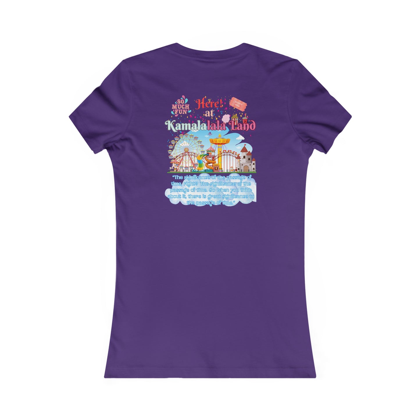 Kamala Lalaland Women's Favorite Tee, Election 2024 Presidential Candidate, Political Shirt, Political Fashion, Statement Tee, 2024 Election