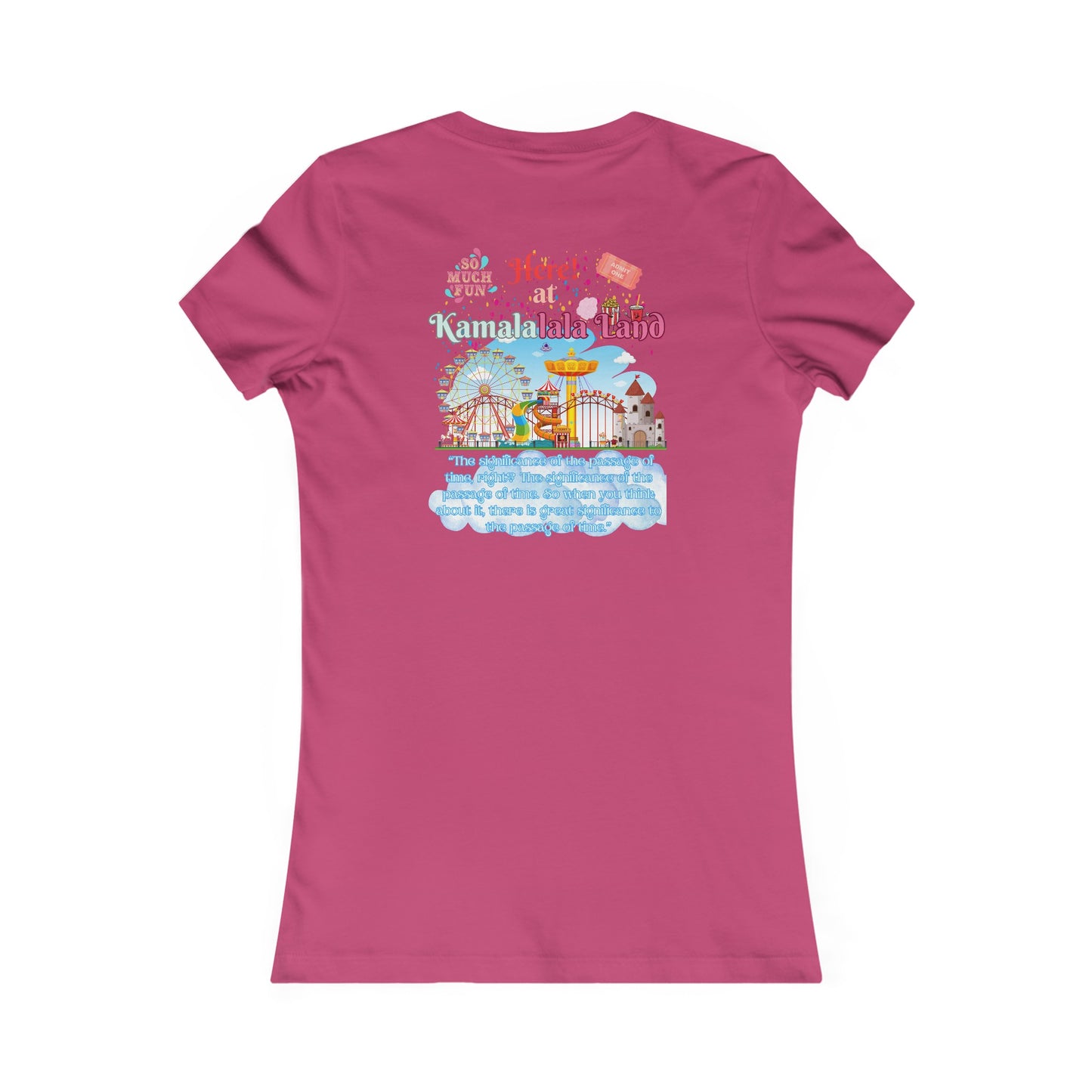 Kamala Lalaland Women's Favorite Tee, Election 2024 Presidential Candidate, Political Shirt, Political Fashion, Statement Tee, 2024 Election