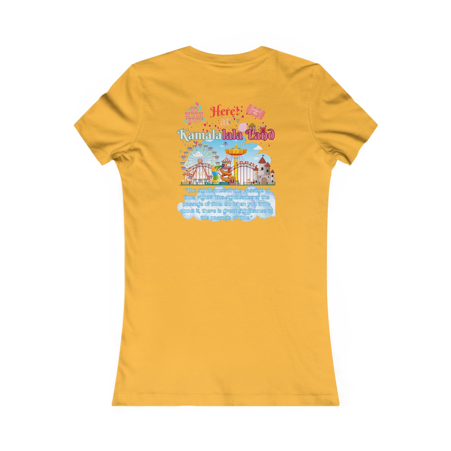 Kamala Lalaland Women's Favorite Tee, Election 2024 Presidential Candidate, Political Shirt, Political Fashion, Statement Tee, 2024 Election