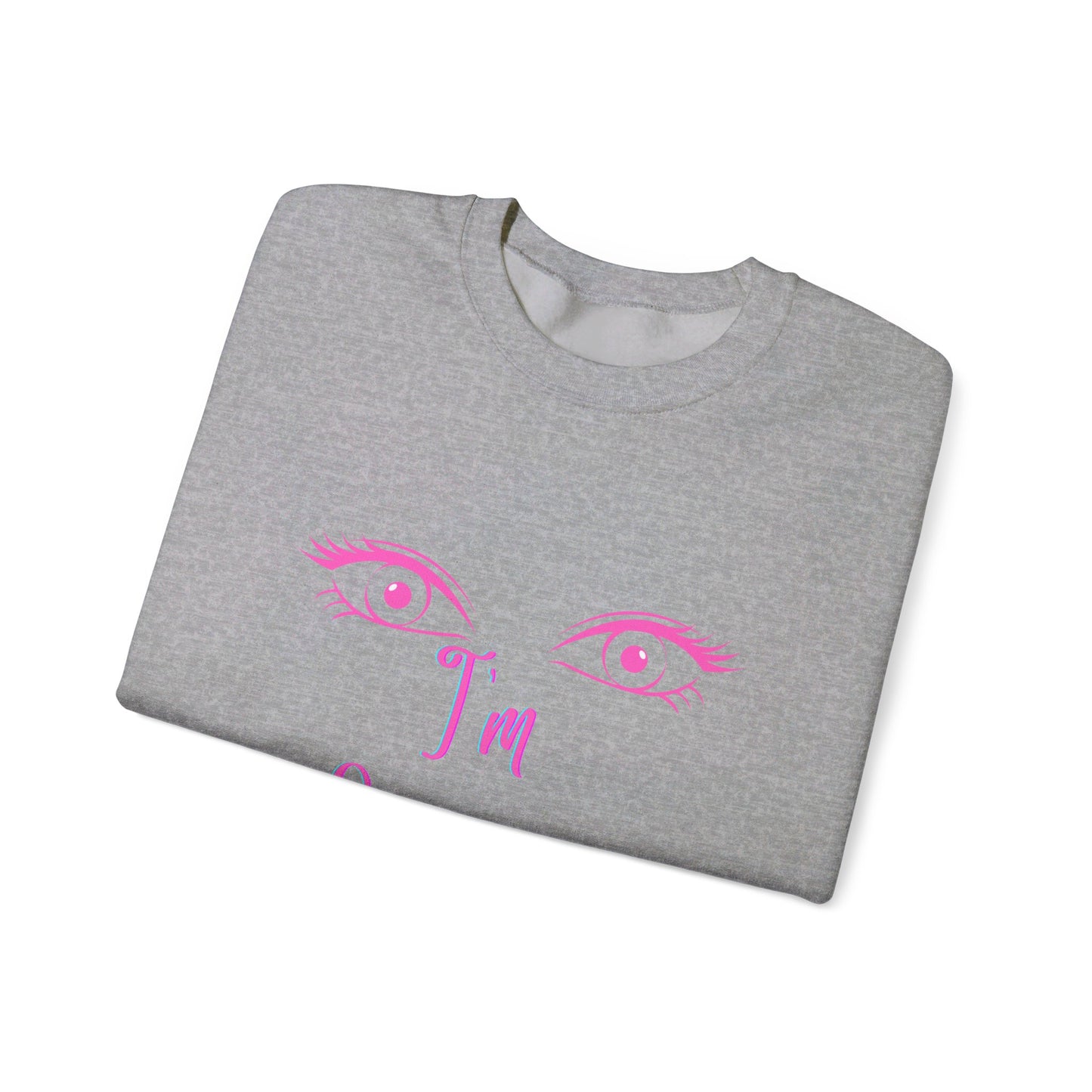 Seeing in HD Espresso Unisex Heavy Blend™ Crewneck Sweatshirt