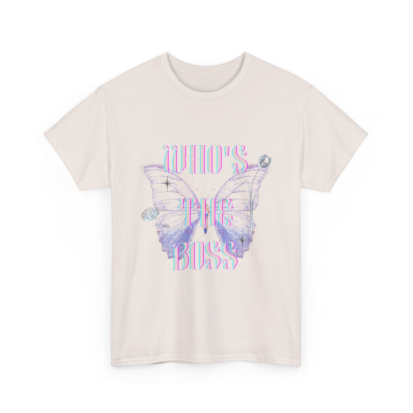 Mom's the boss Unisex Heavy Cotton T-shirt, Funny Mother's Day Gift, Mom Shirt, Mom Boss Shirt, Mom Birthday Gift, Mom Fashion, Mom Apparel