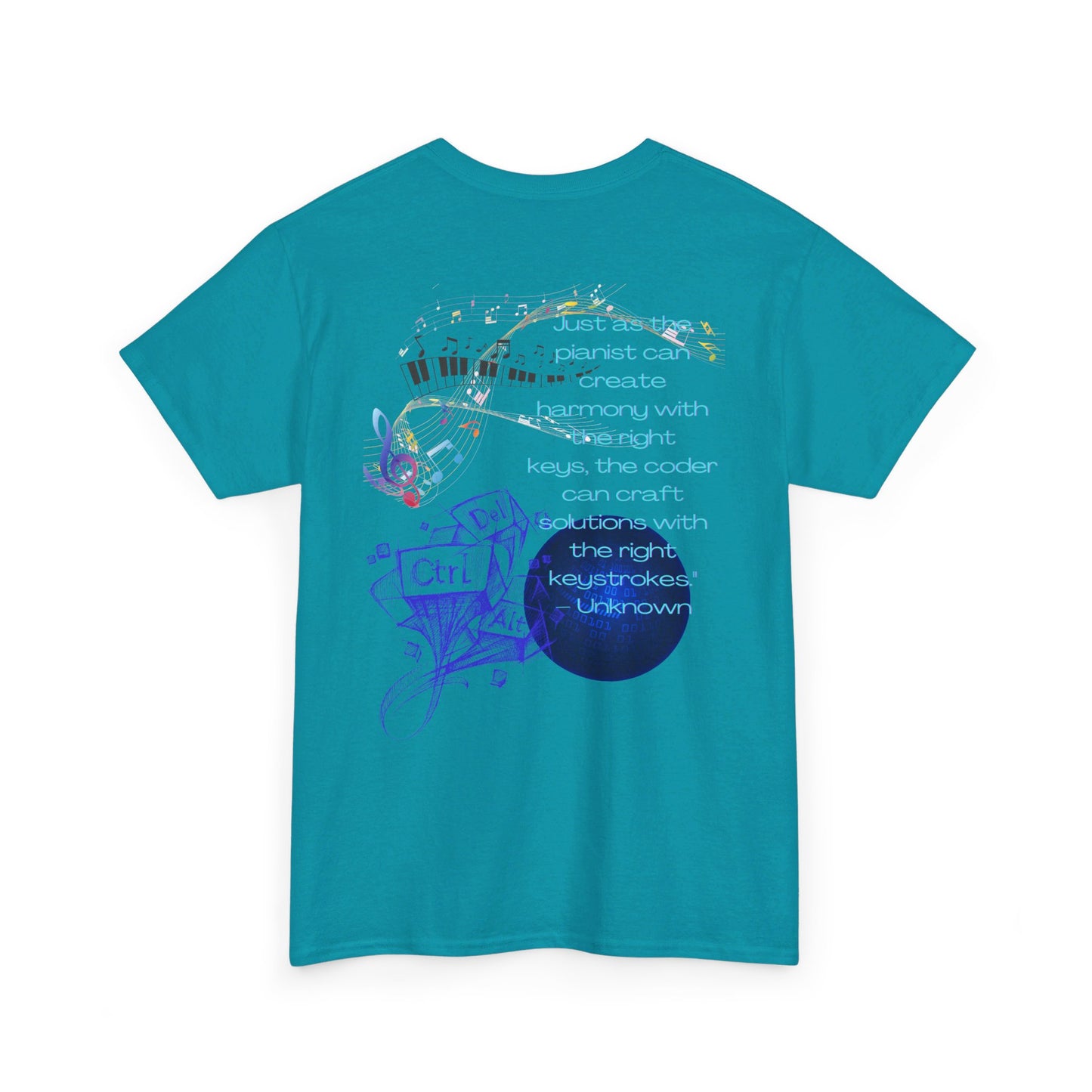 It's All In The Keys Unisex Heavy Cotton Tee