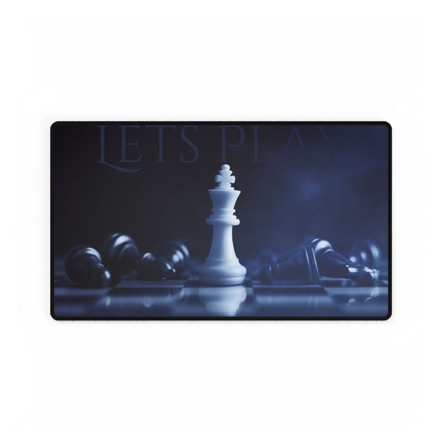 Lets Play Checkmate Desk Mat, Vibrant Colors, Non-Slip Base, Smooth Surface, 3 Sizes Available, Student Desk Mat, Professional Desk Mat, Gamer Desk Mat