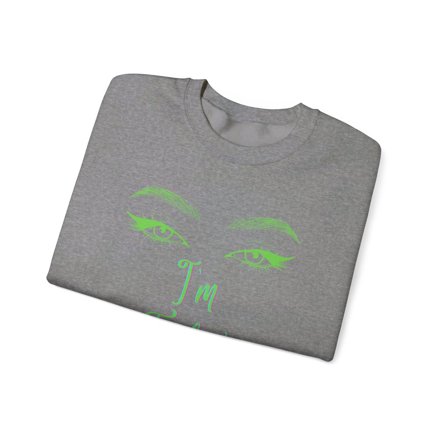 Feelin Grinchy Unisex Heavy Blend™ Crewneck Sweatshirt