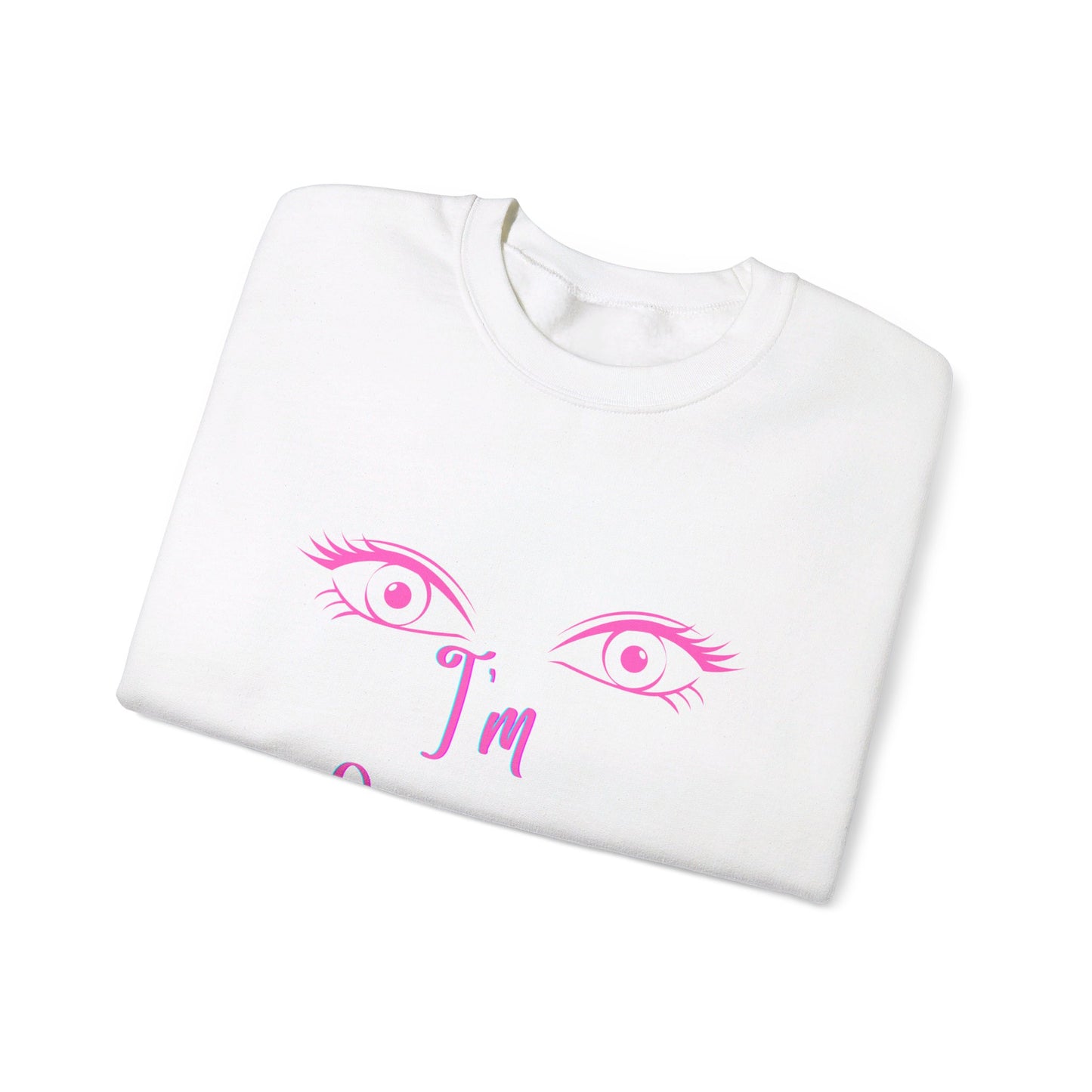 Seeing in HD Espresso Unisex Heavy Blend™ Crewneck Sweatshirt