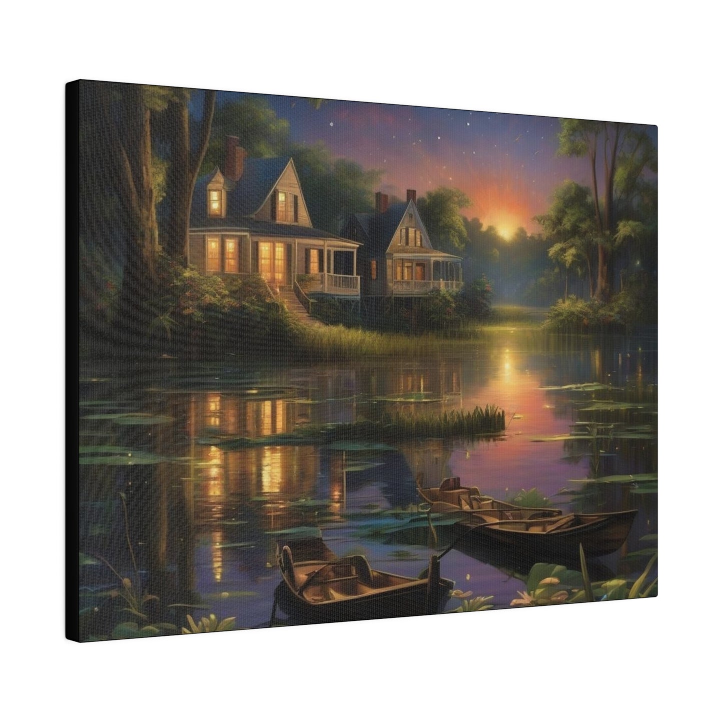 Bayou - Matte Canvas, Stretched, 0.75"