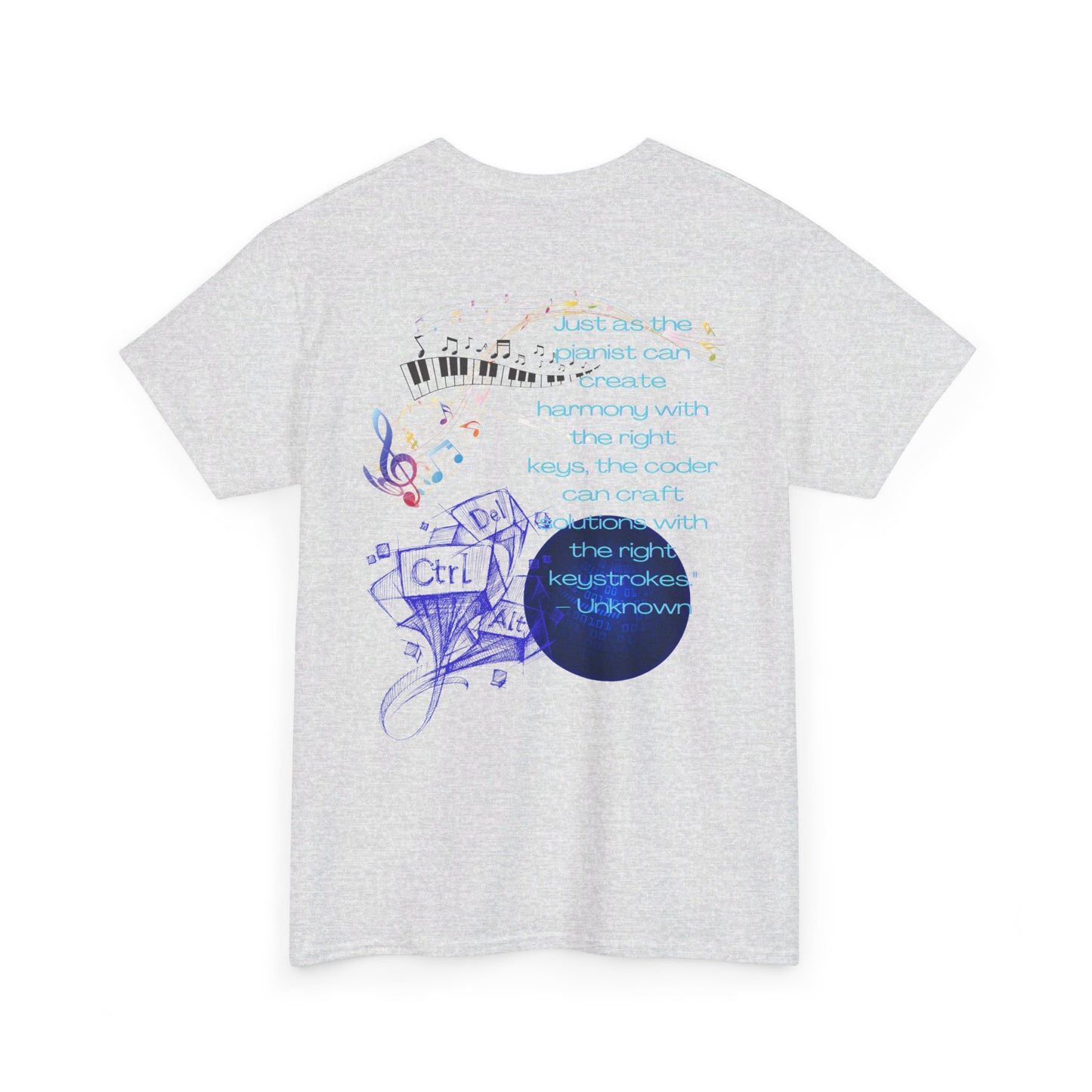 It's All In The Keys Unisex Heavy Cotton Tee