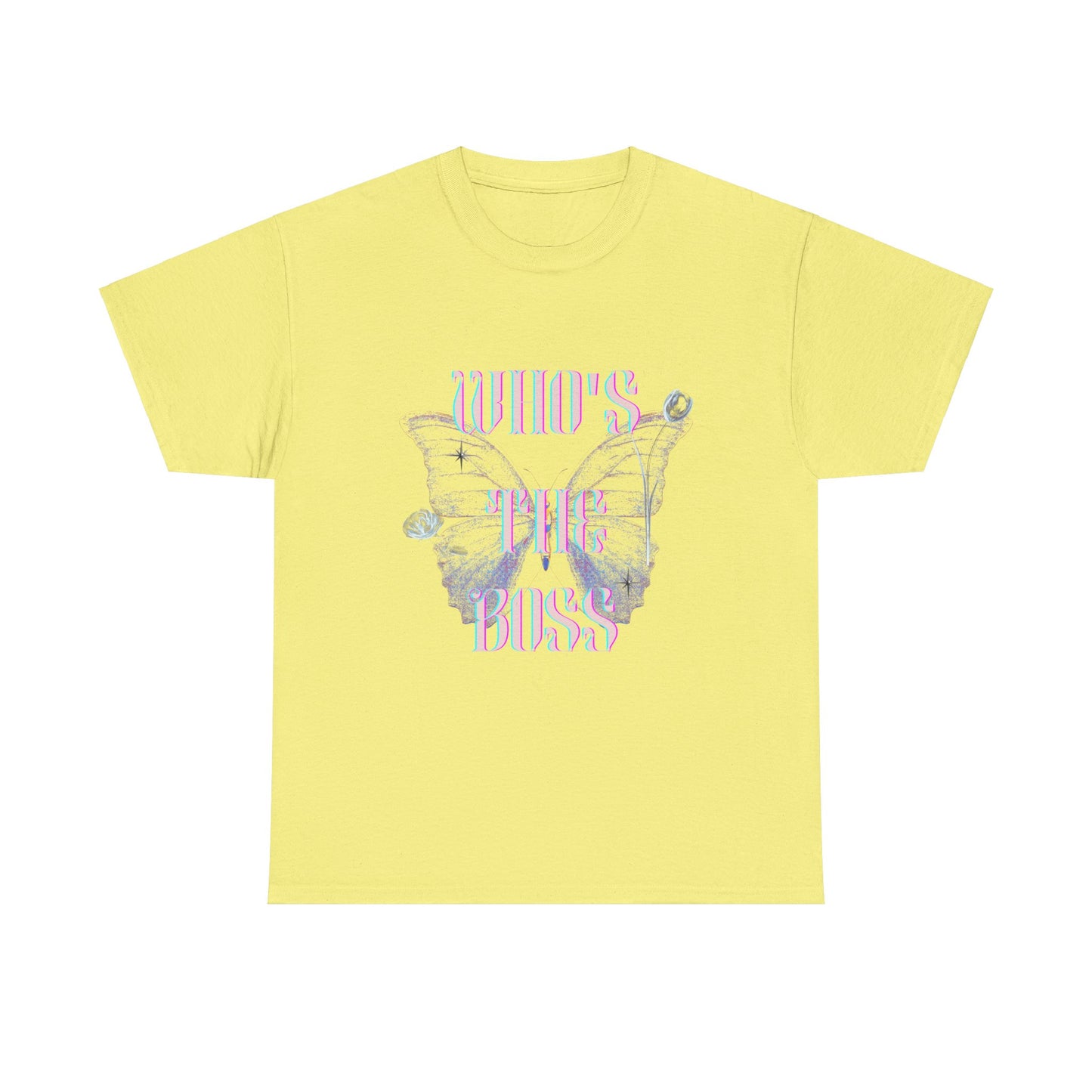 Mom's the boss Unisex Heavy Cotton T-shirt, Funny Mother's Day Gift, Mom Shirt, Mom Boss Shirt, Mom Birthday Gift, Mom Fashion, Mom Apparel