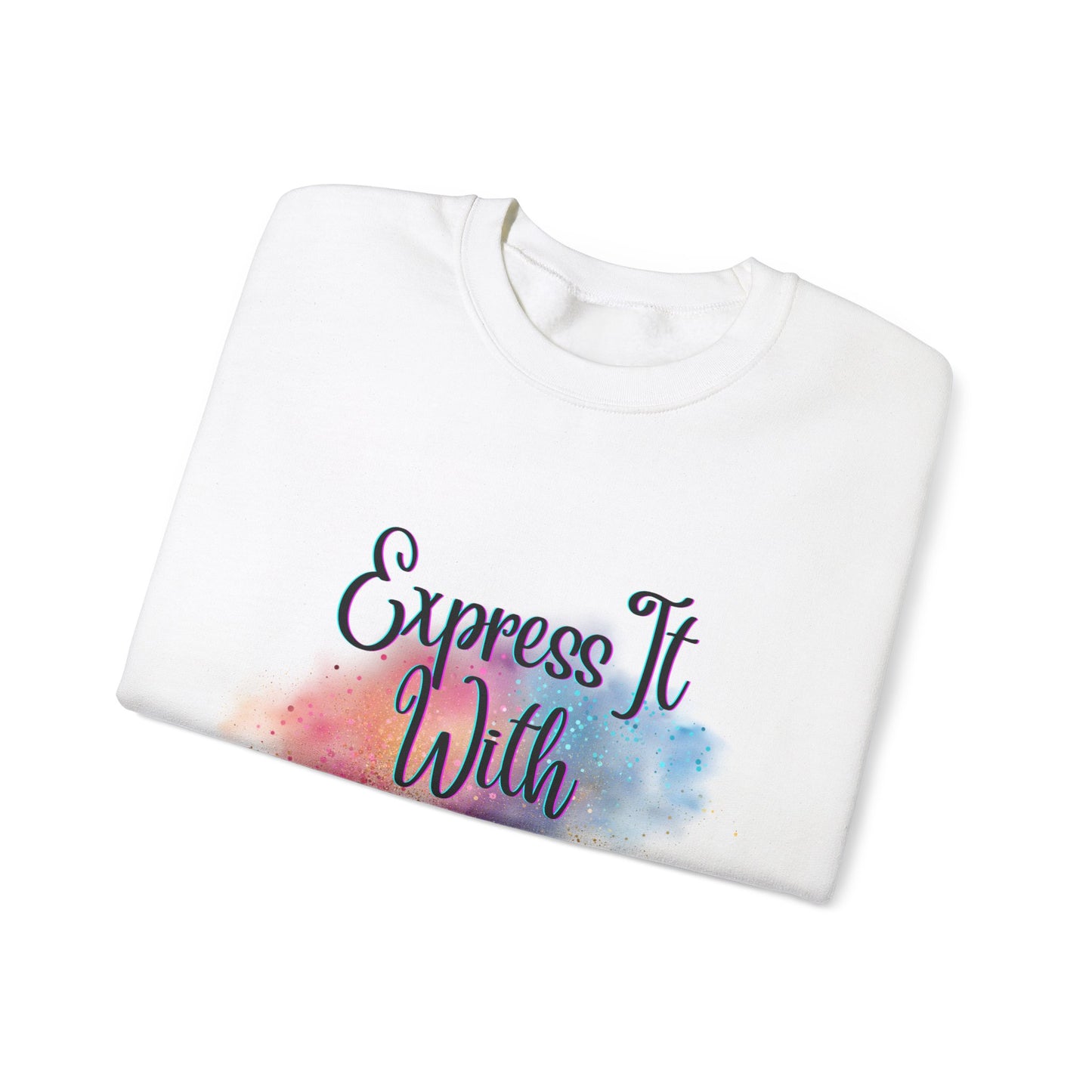 Express It Espresso Unisex Heavy Blend™ Crewneck Sweatshirt