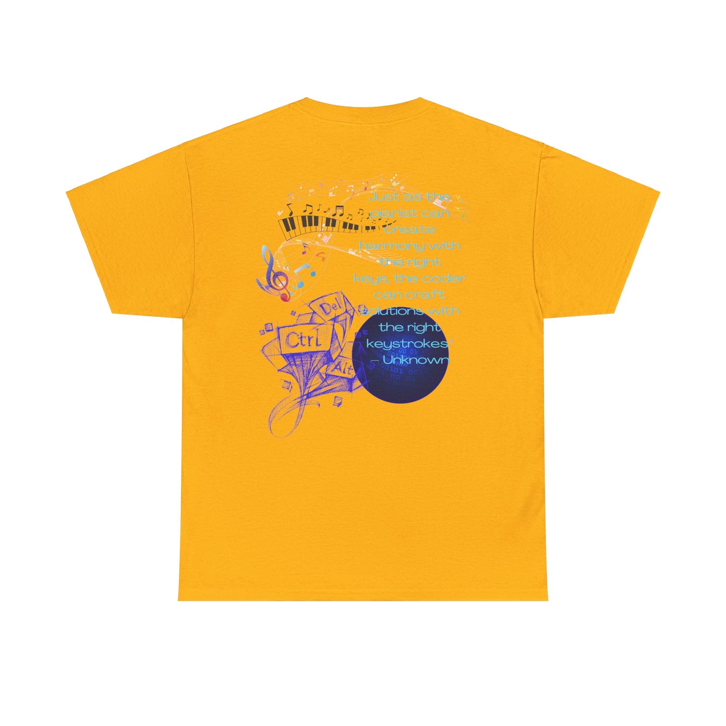 It's All In The Keys Unisex Heavy Cotton Tee