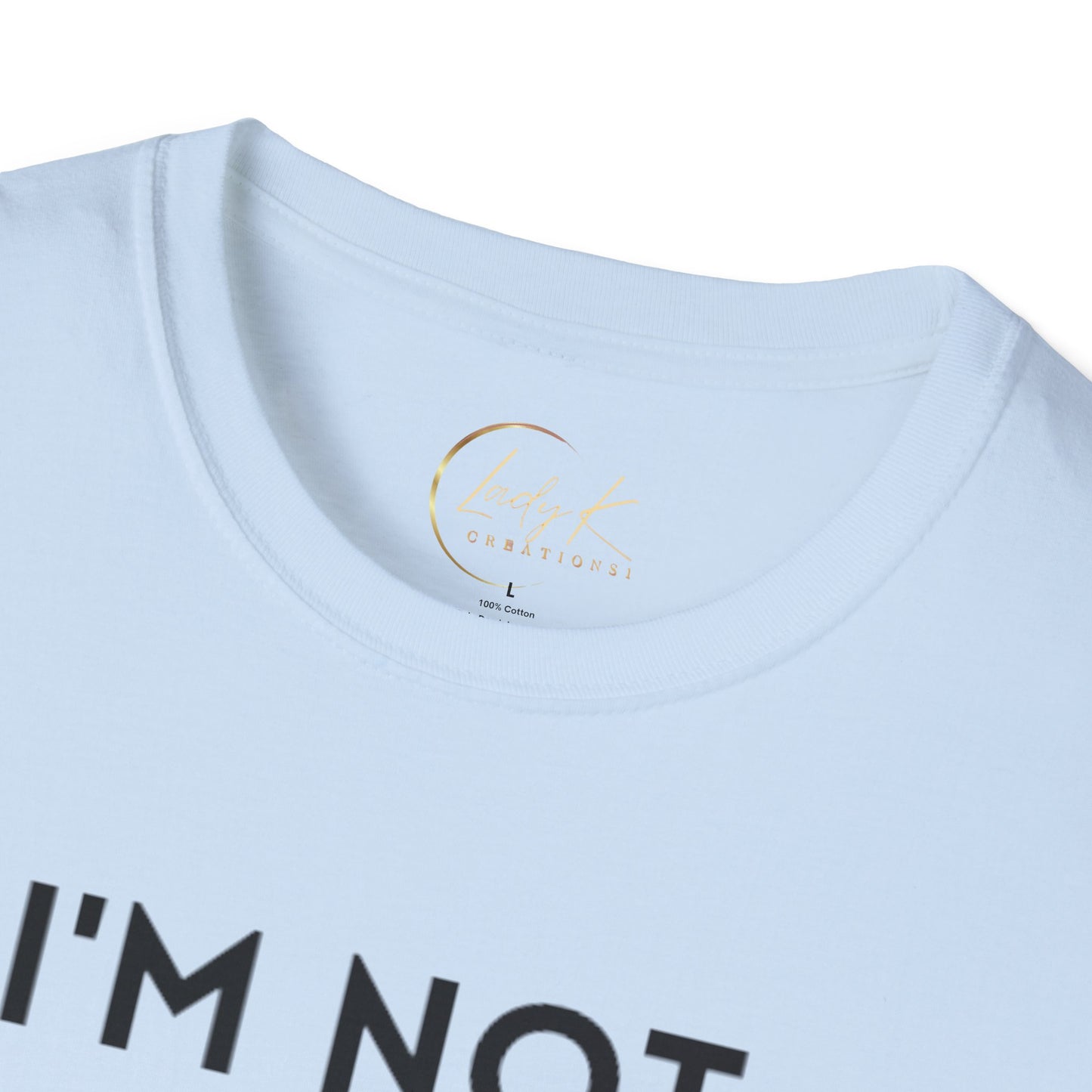 I'm Not Lazy Unisex Softstyle T-Shirt