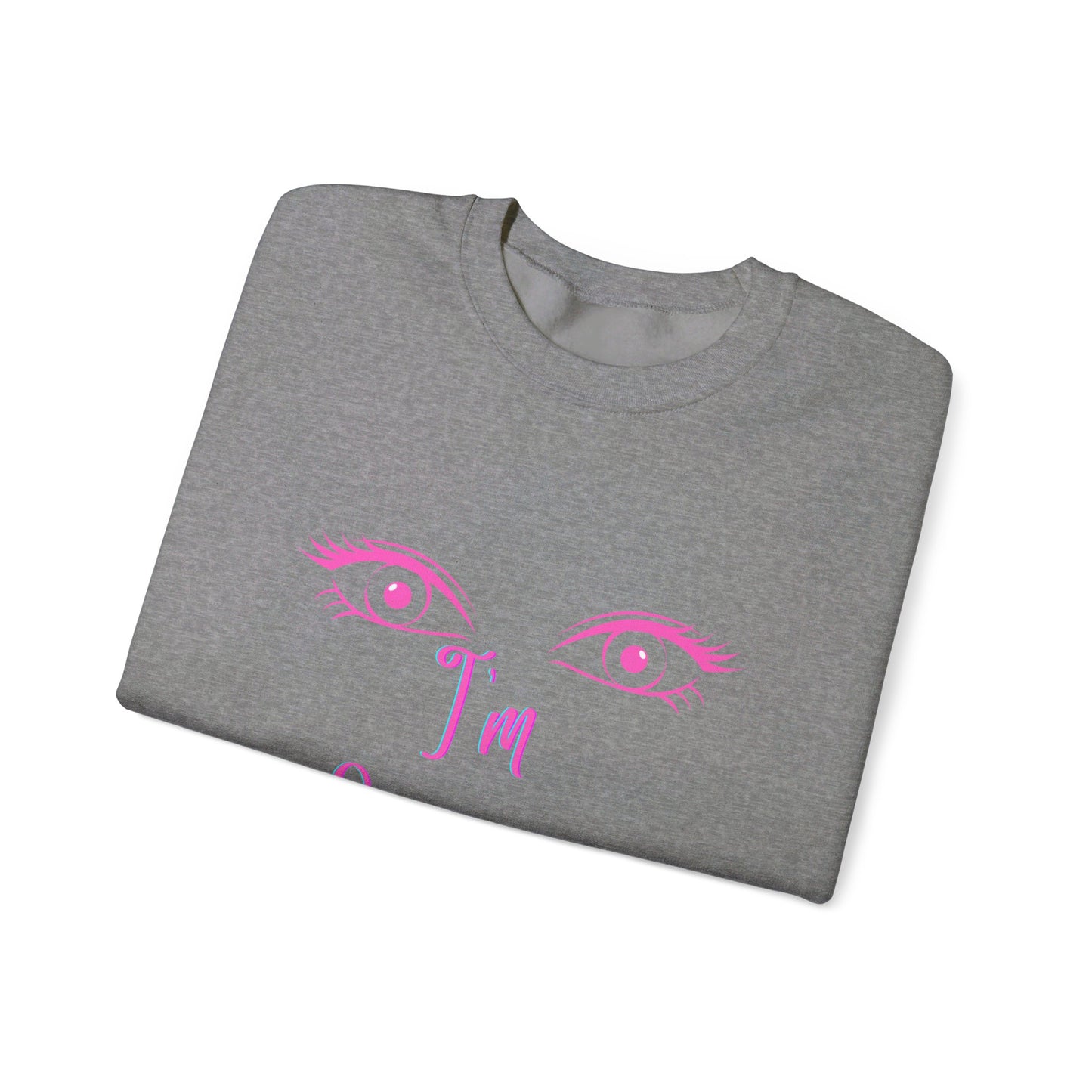 Seeing in HD Espresso Unisex Heavy Blend™ Crewneck Sweatshirt