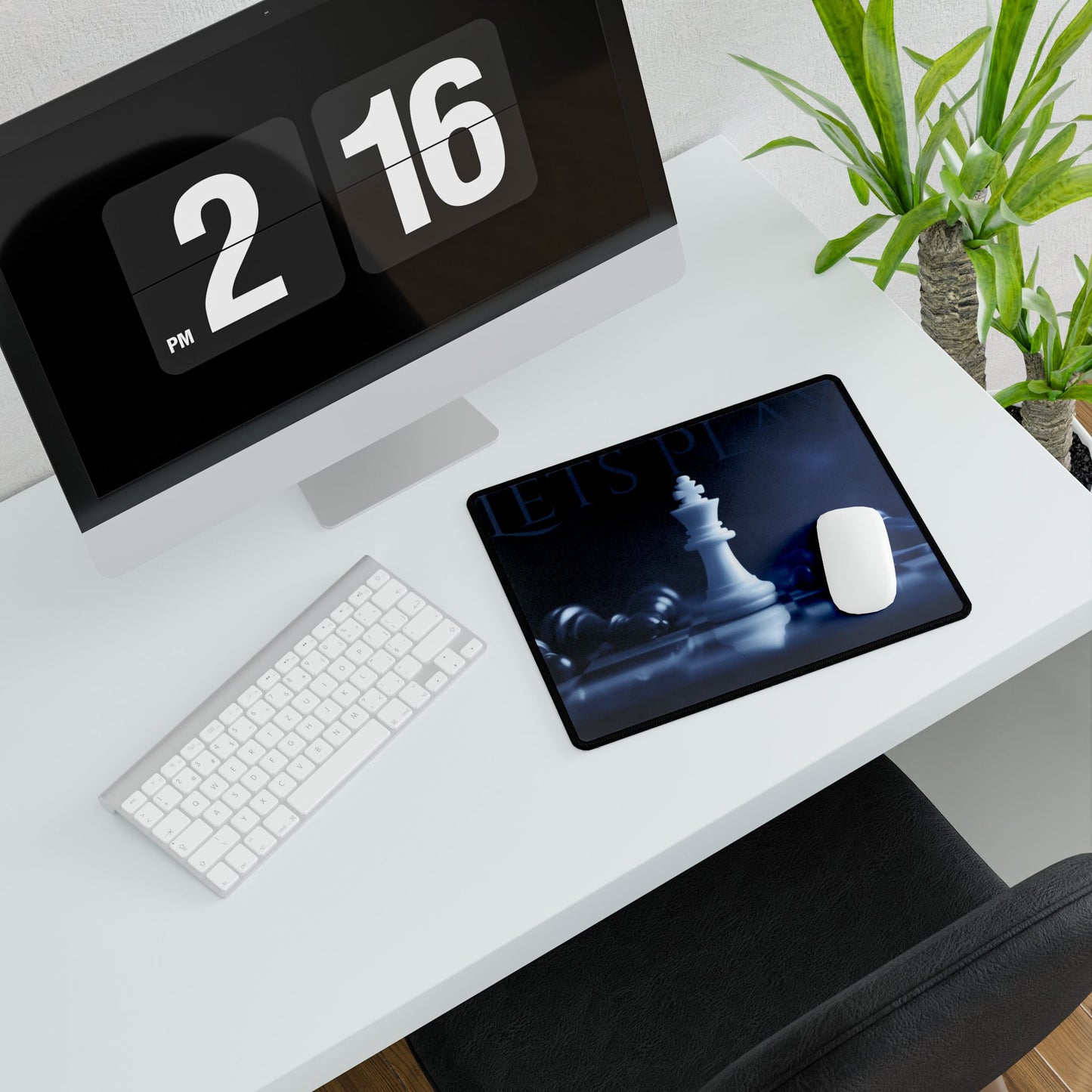 Lets Play Checkmate Desk Mat, Vibrant Colors, Non-Slip Base, Smooth Surface, 3 Sizes Available, Student Desk Mat, Professional Desk Mat, Gamer Desk Mat