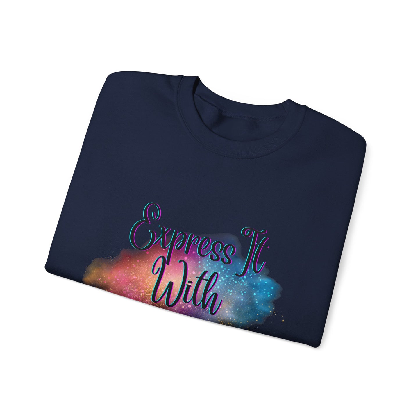 Express It Espresso Unisex Heavy Blend™ Crewneck Sweatshirt
