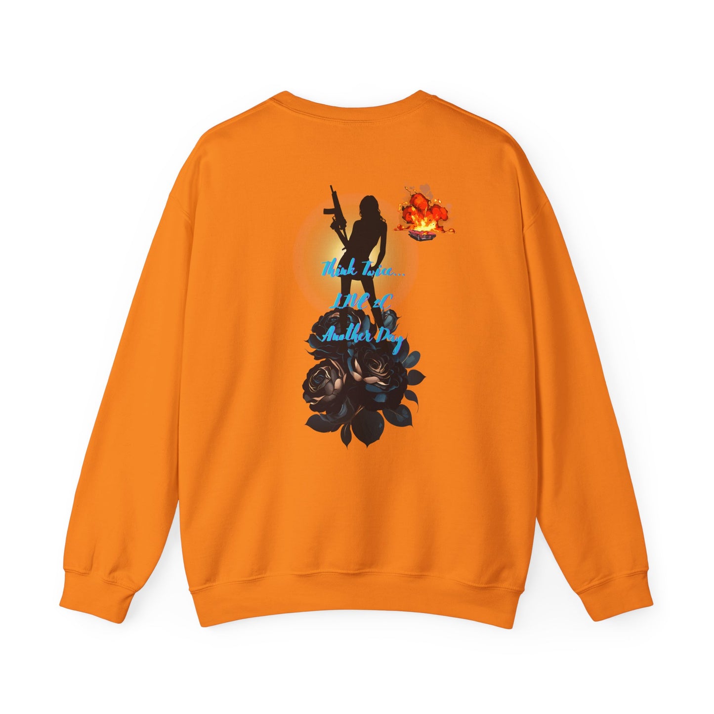 Pistol Whipped 2 Unisex Heavy Blend Crewneck Sweatshirt, Trendy Streetwear Fashion, Street Style, Graphic Sweatshirt, Streetwear Fashion