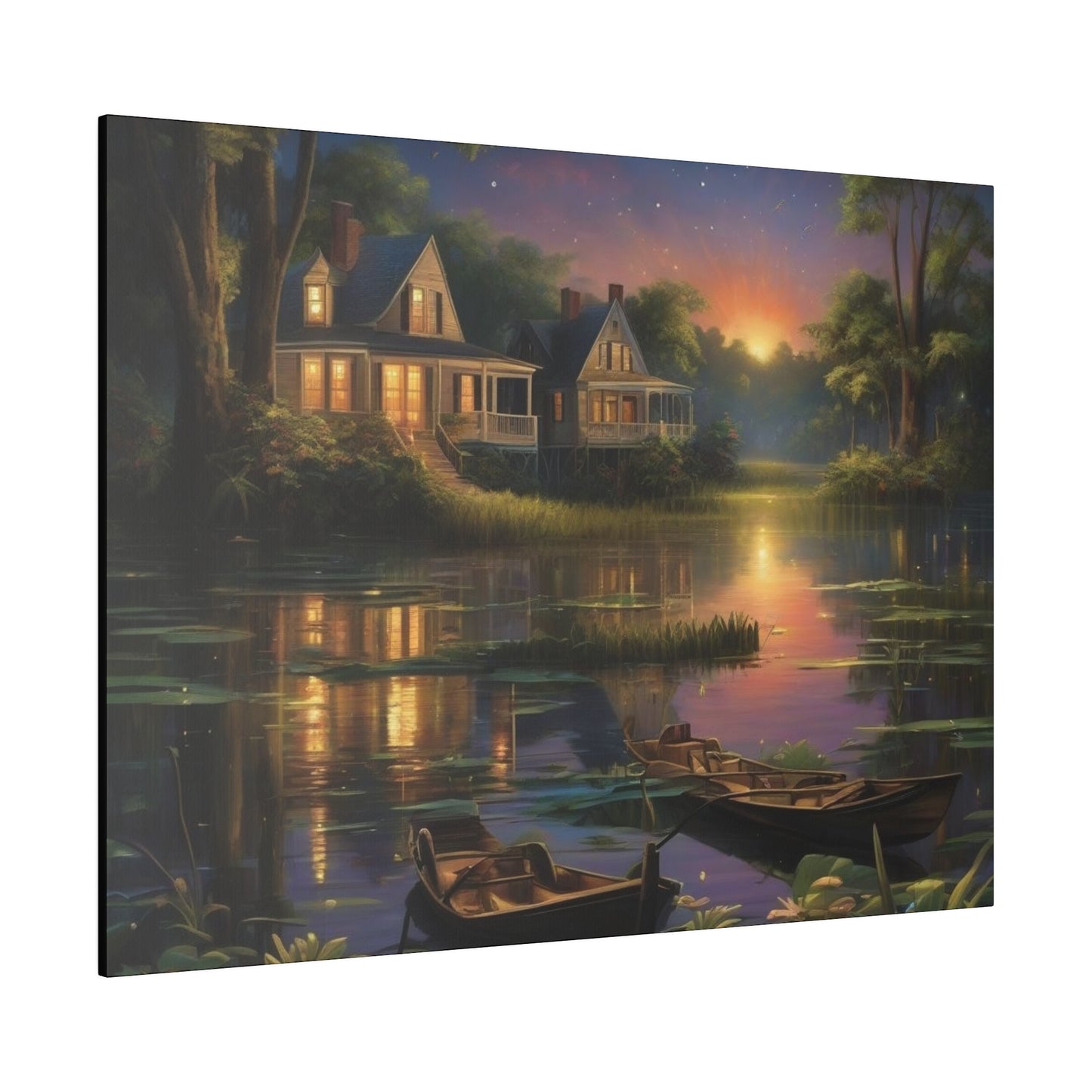 Bayou - Matte Canvas, Stretched, 0.75"
