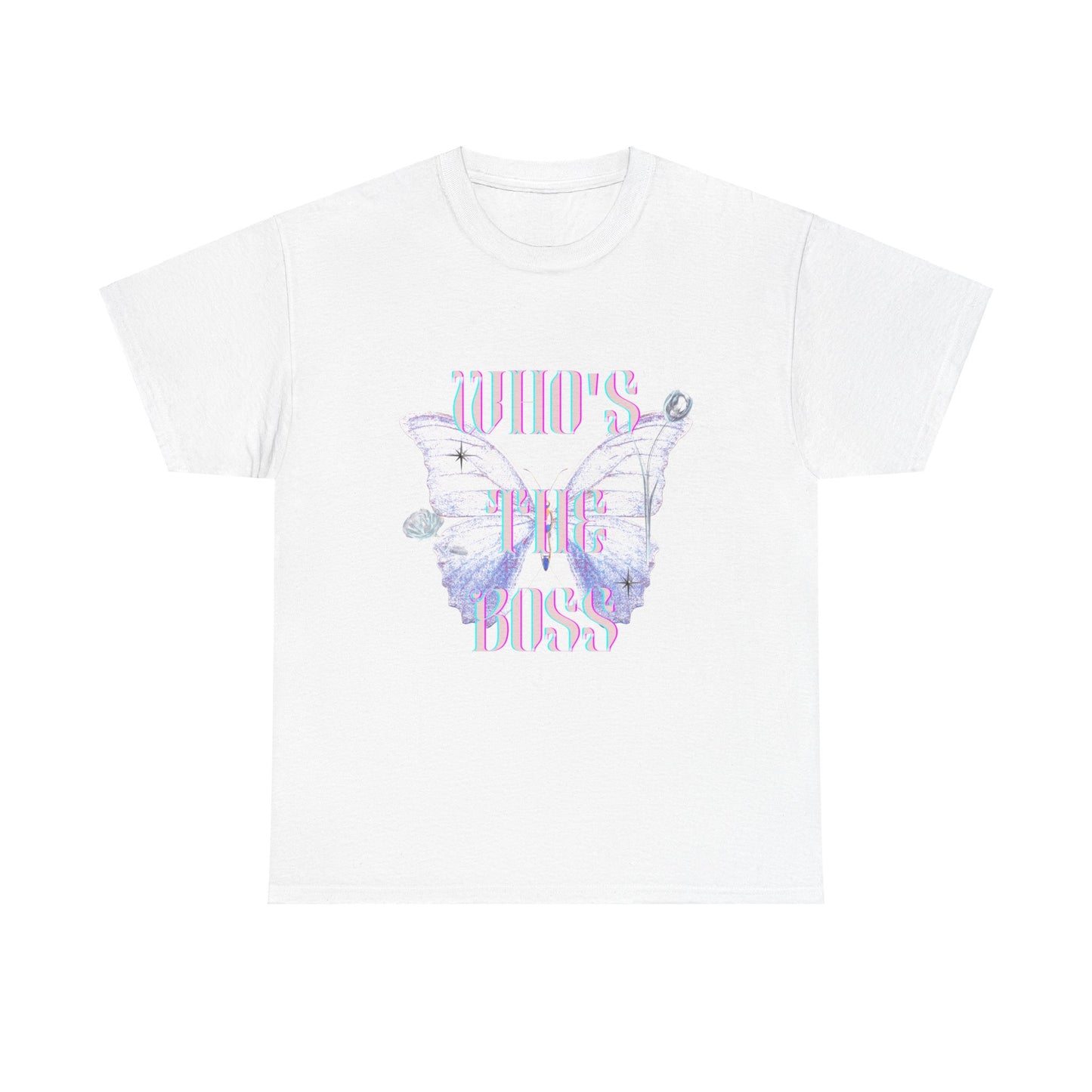 Mom's the boss Unisex Heavy Cotton T-shirt, Funny Mother's Day Gift, Mom Shirt, Mom Boss Shirt, Mom Birthday Gift, Mom Fashion, Mom Apparel