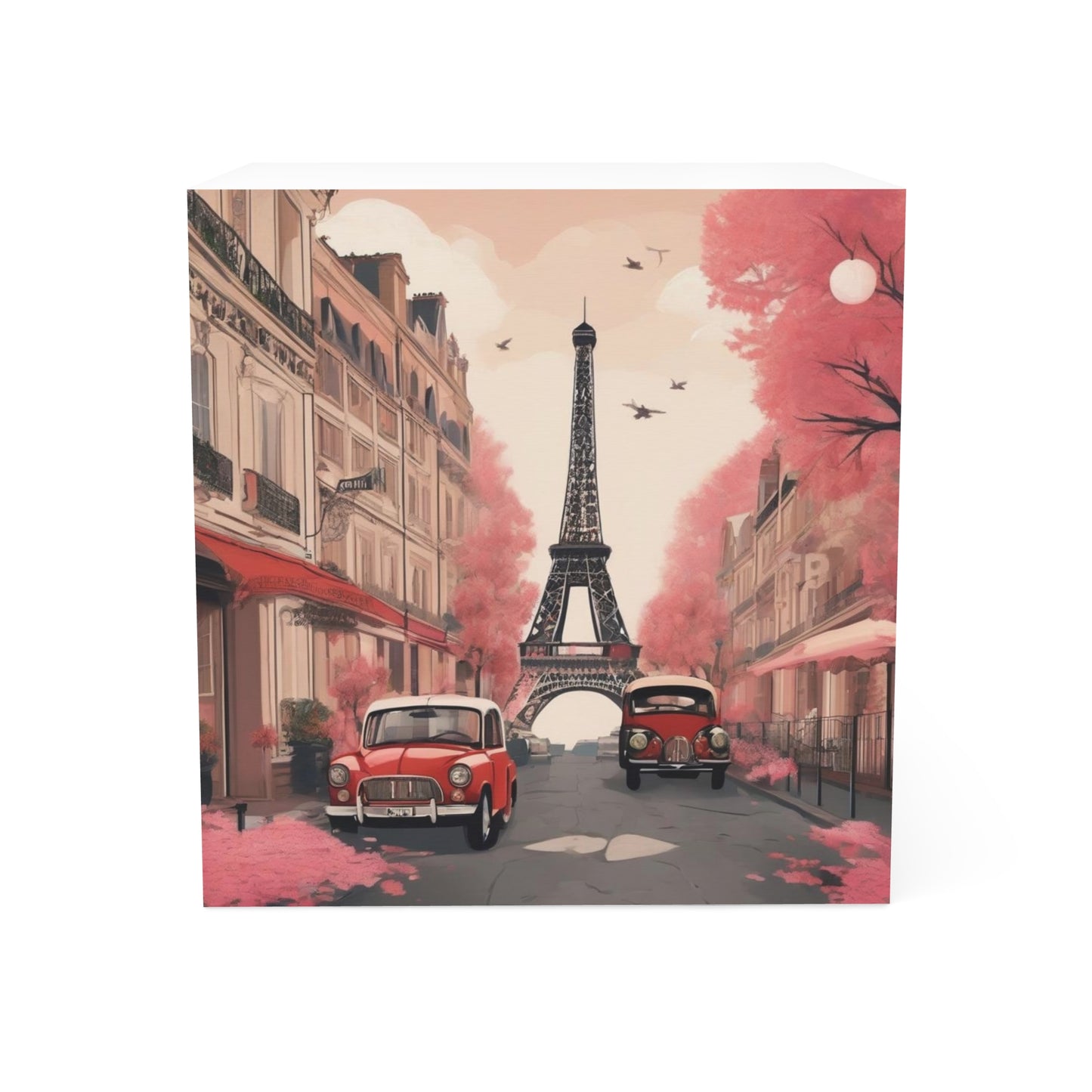 Paris Note Cube