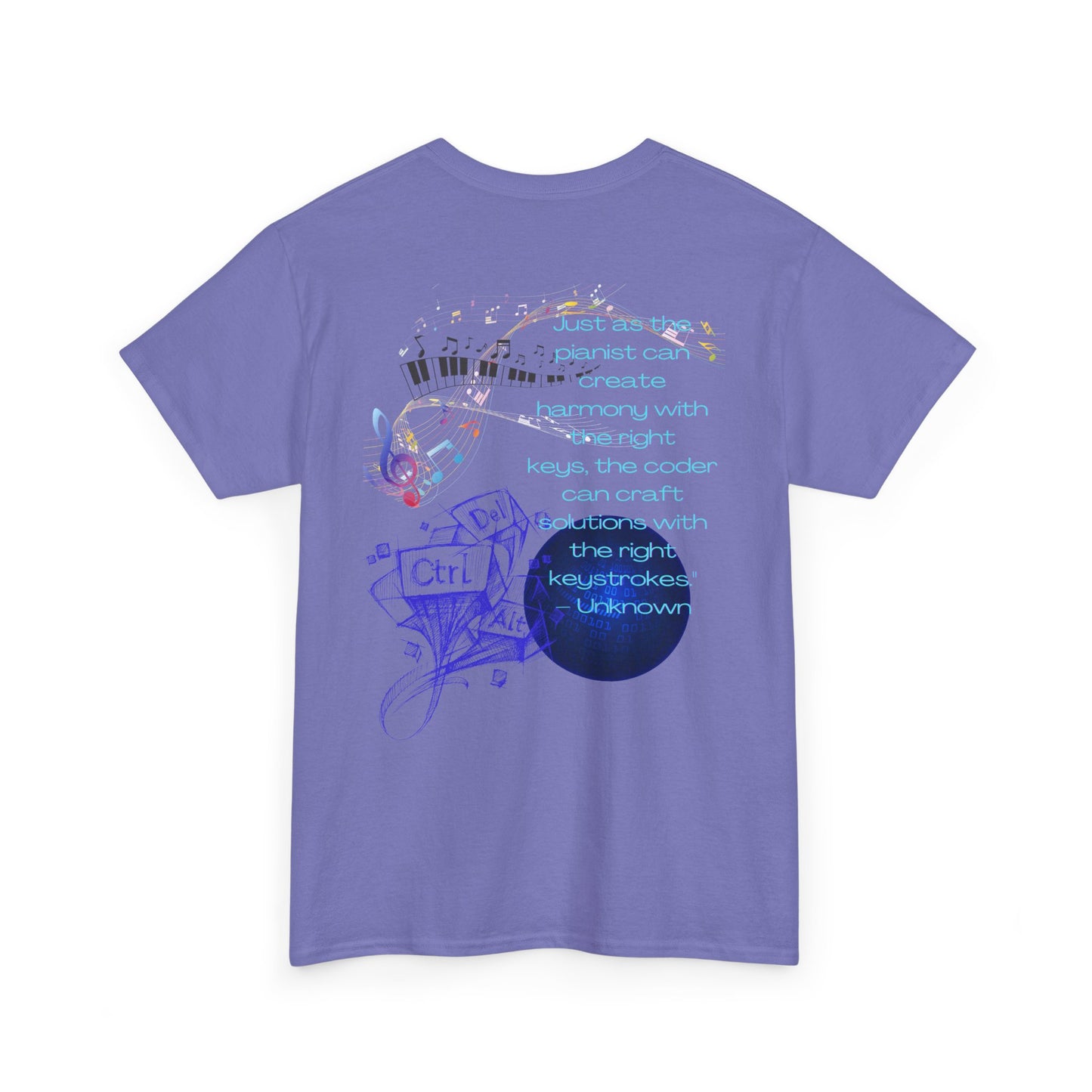 The Right Keys Unisex Tee, Pianist and Coder Gift, Music and Tech Lover Shirt, Programmer and Musician Top, Keyboardist