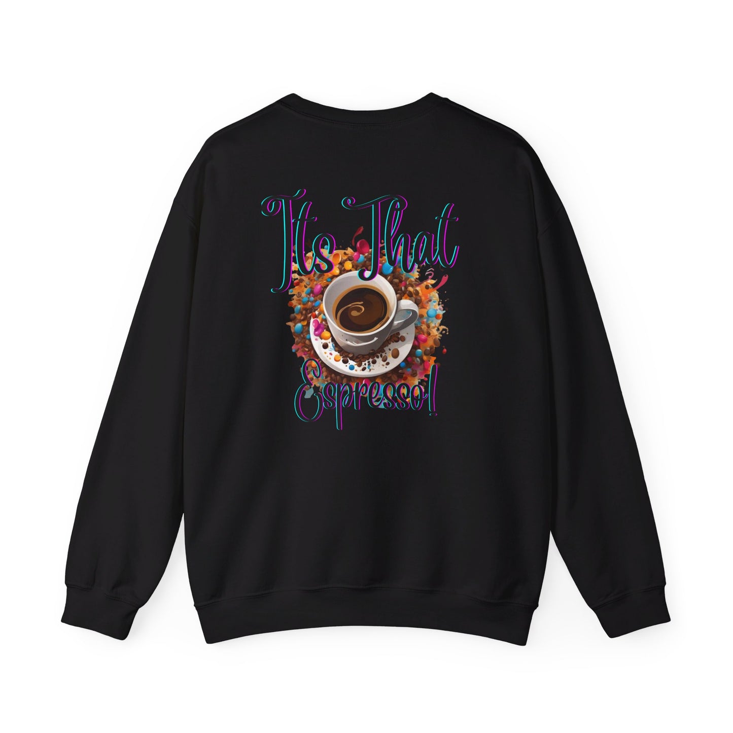 Seeing in HD Espresso Unisex Heavy Blend™ Crewneck Sweatshirt