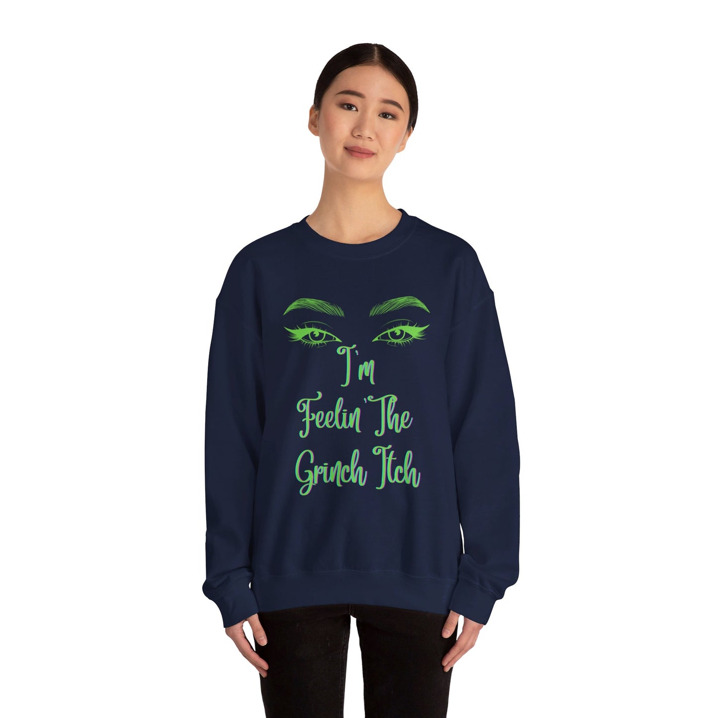 Grinch Itch Unisex Heavy Blend™ Crewneck Sweatshirt