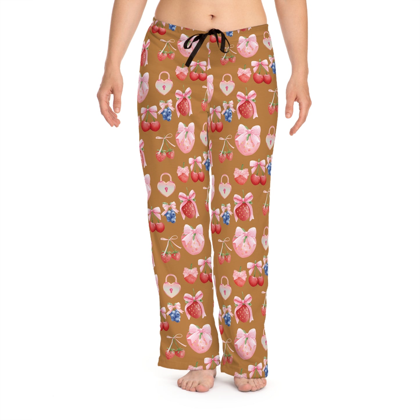 Charm Radiance Women's Pajama Pants - Cozy Sleepwear, Cute Lounge Bottoms, Soft PJ Trousers, Floral PJs, Comfortable Night Wear