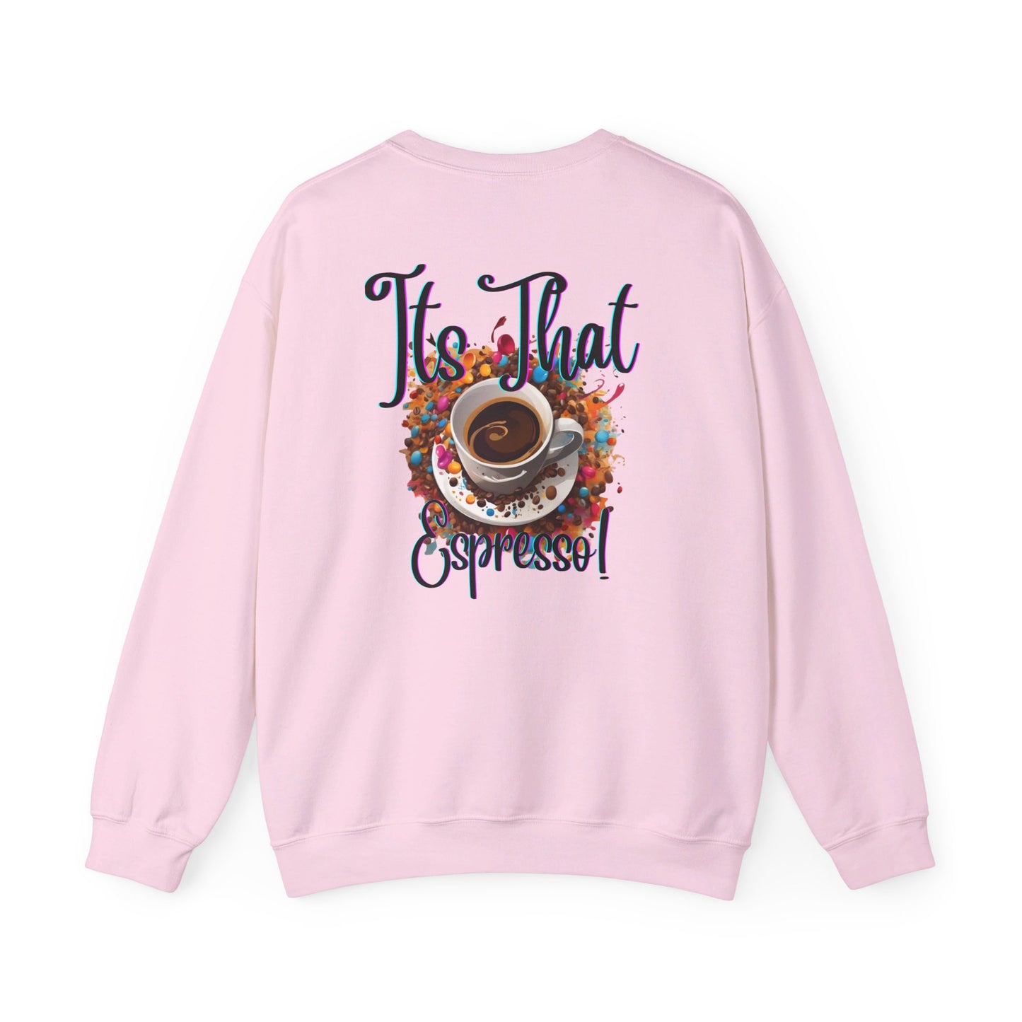 Seeing in HD Espresso Unisex Heavy Blend™ Crewneck Sweatshirt