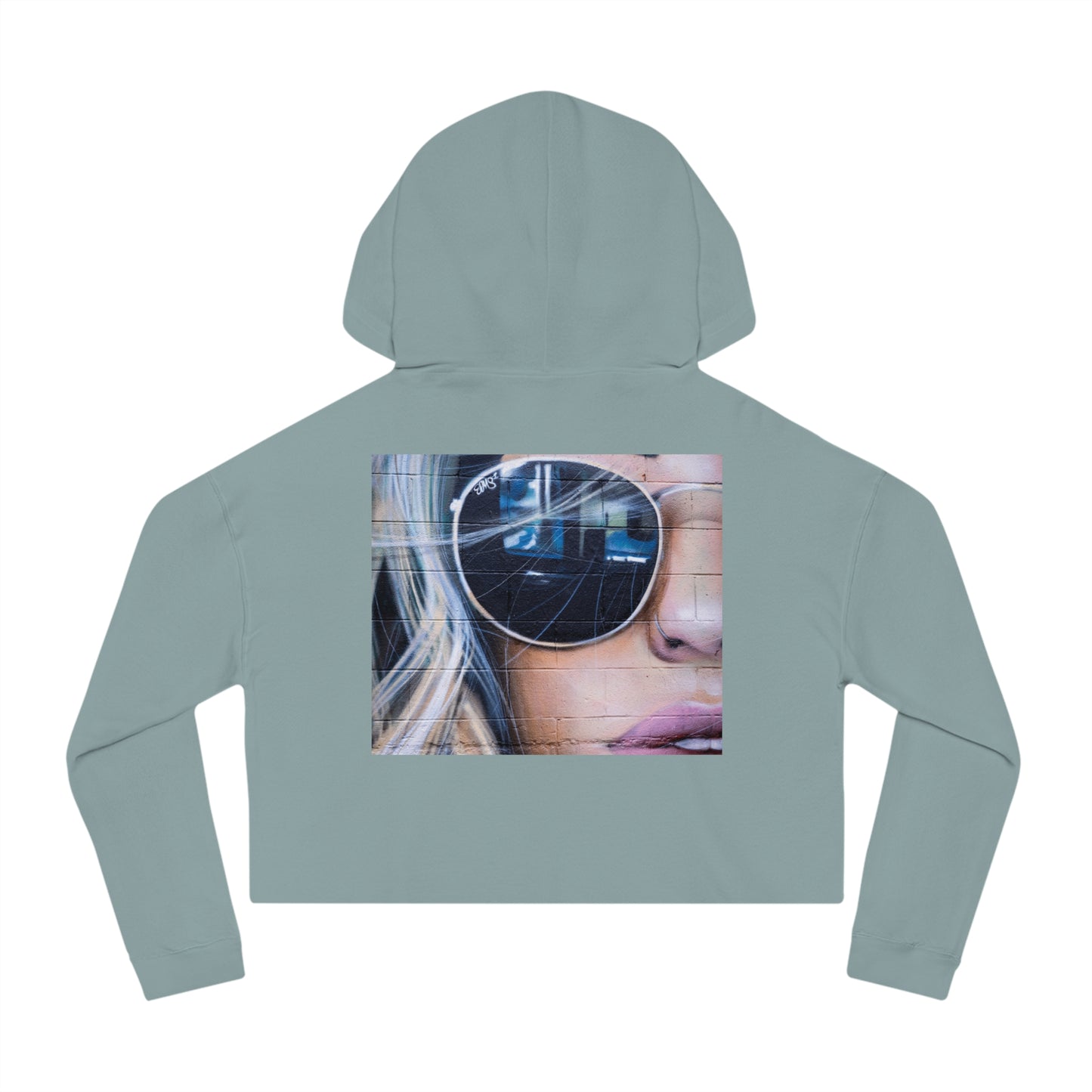 Sunglass Chic Crop Hoodie