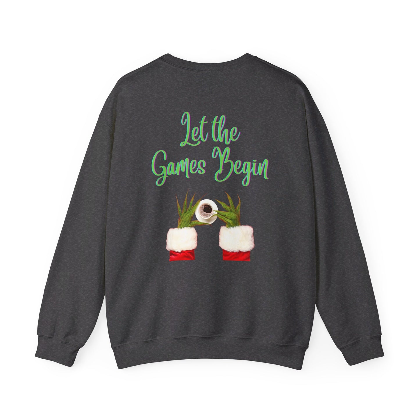 Feelin Grinchy Unisex Heavy Blend™ Crewneck Sweatshirt