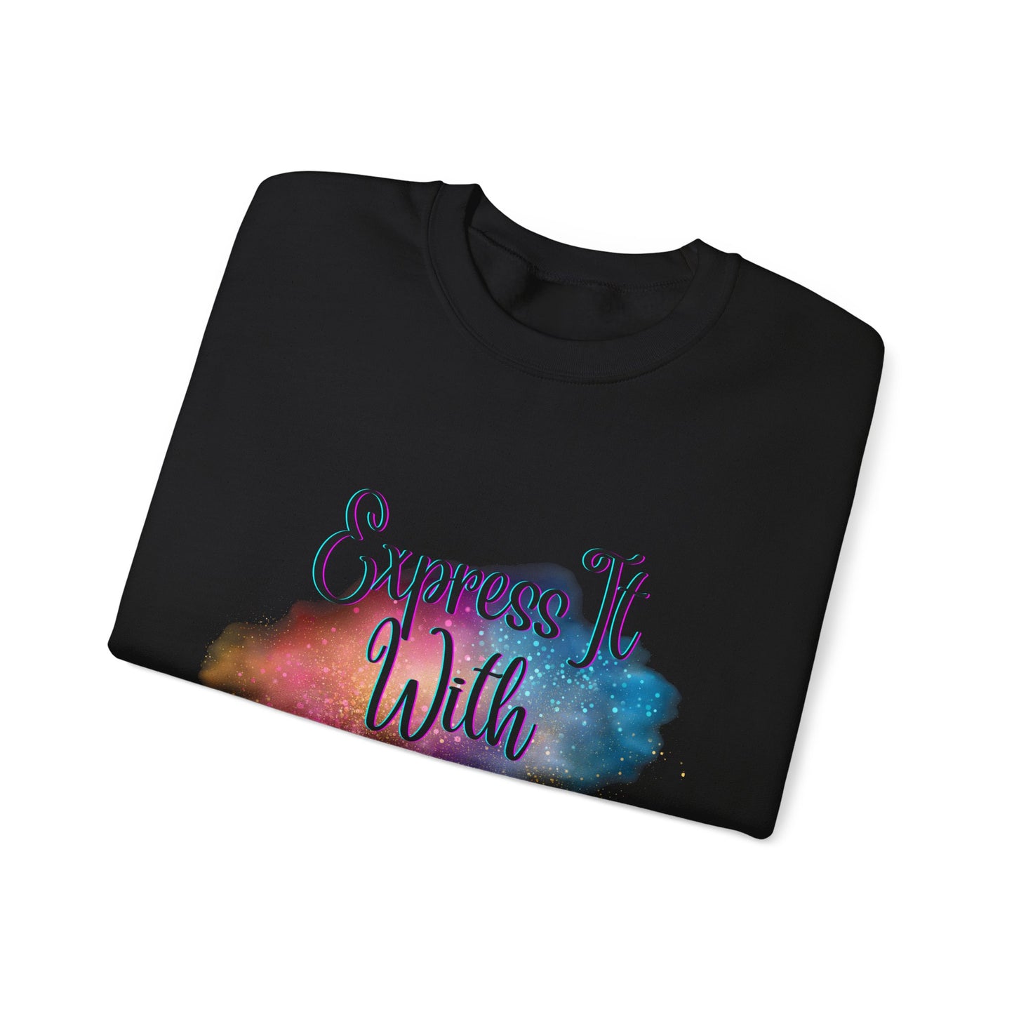 Express It Espresso Unisex Heavy Blend™ Crewneck Sweatshirt