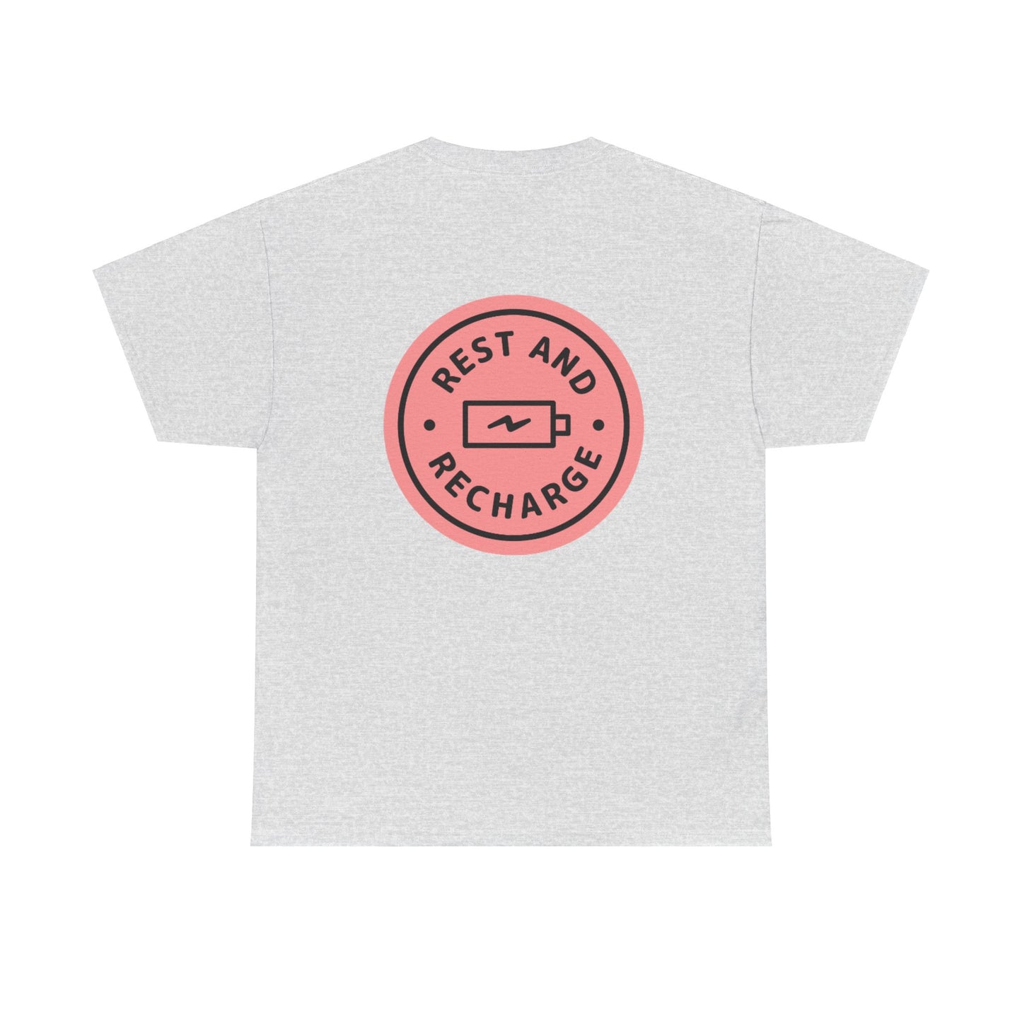 Energy Saving Unisex Heavy Cotton Tee, R & R Funny Dog Lover Shirt, Funny Dog Shirt, Dog Lover Gift, Puppy Graphic Tee