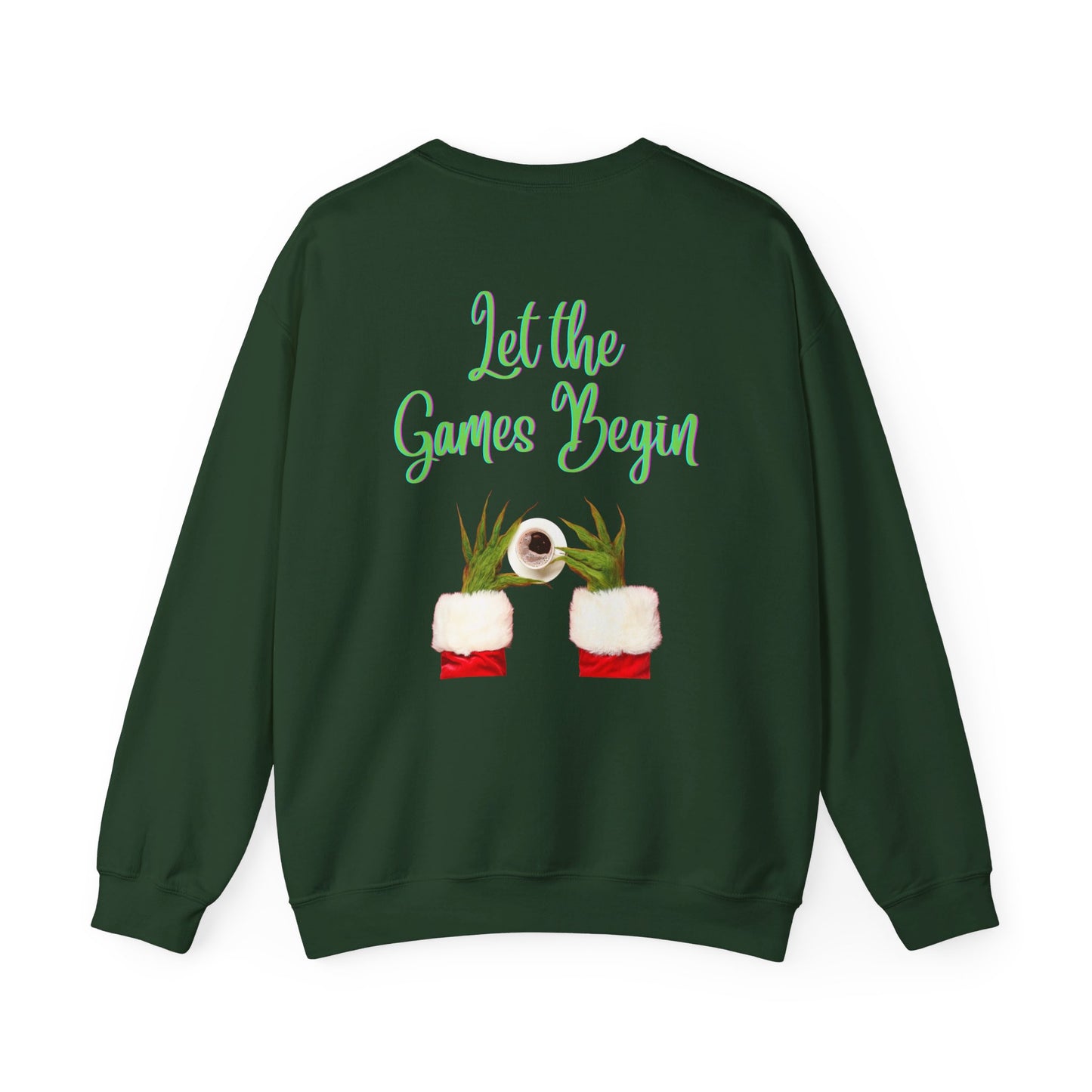 Feelin Grinchy Unisex Heavy Blend™ Crewneck Sweatshirt