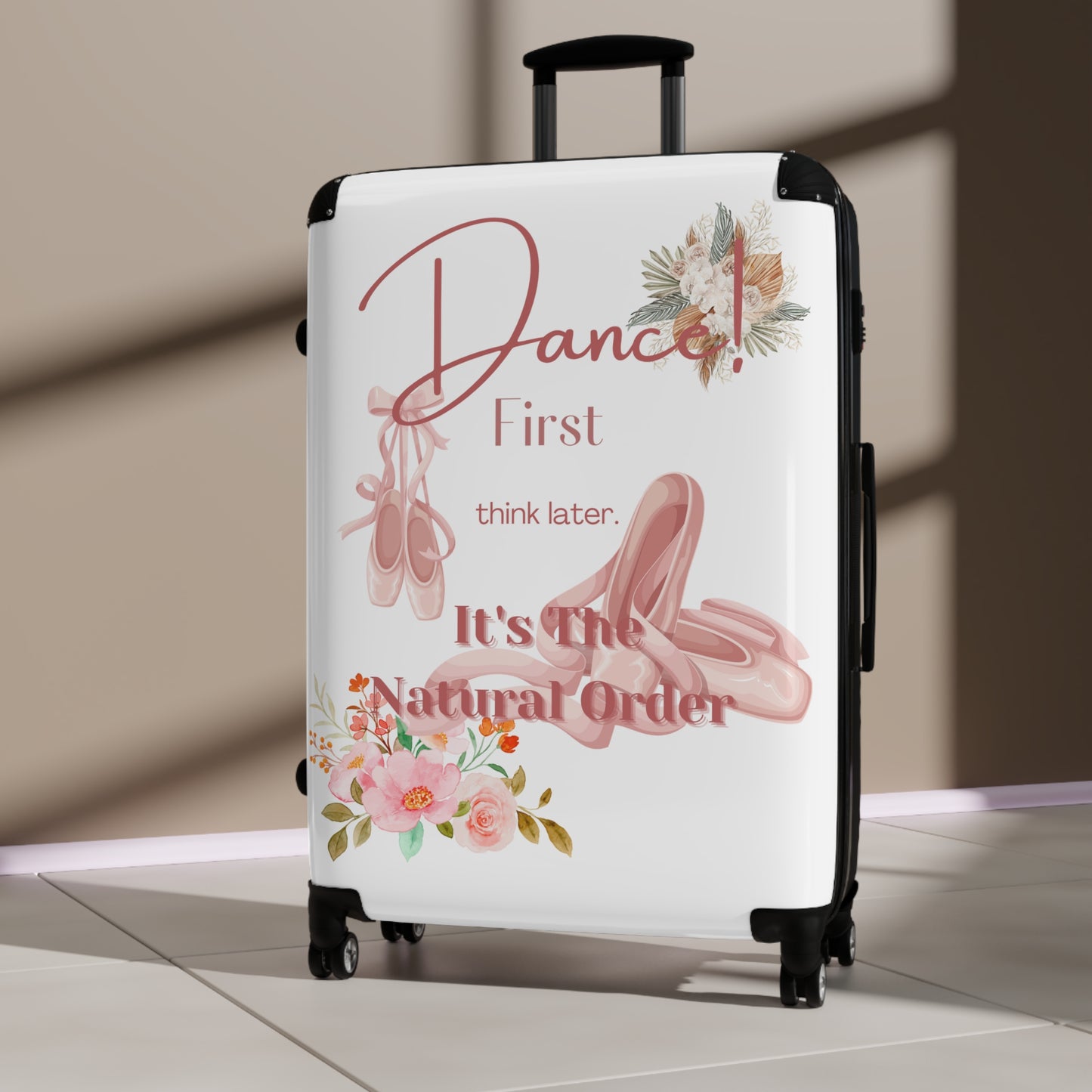 Dance First Suitcase