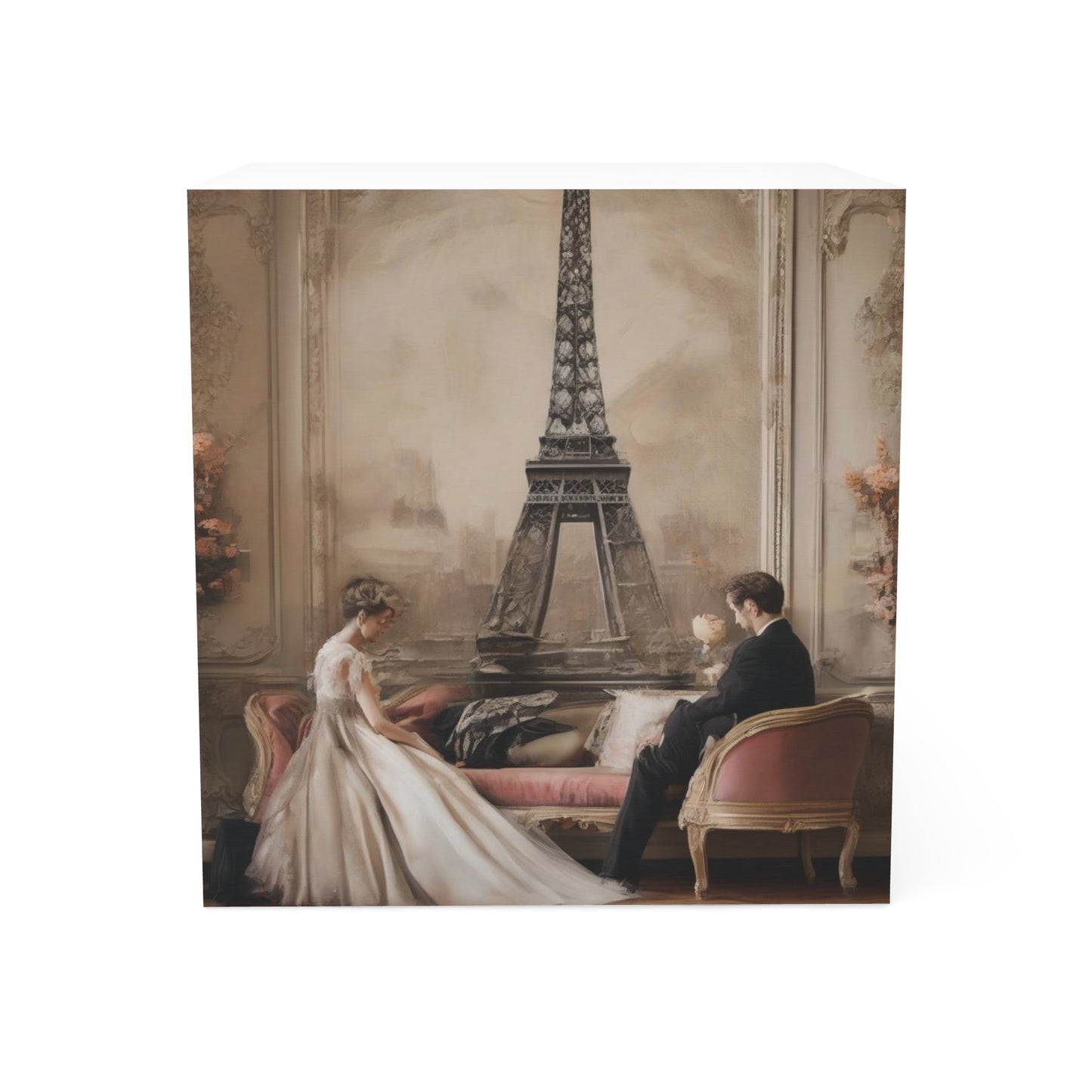 Wedding or Paris Note Cube