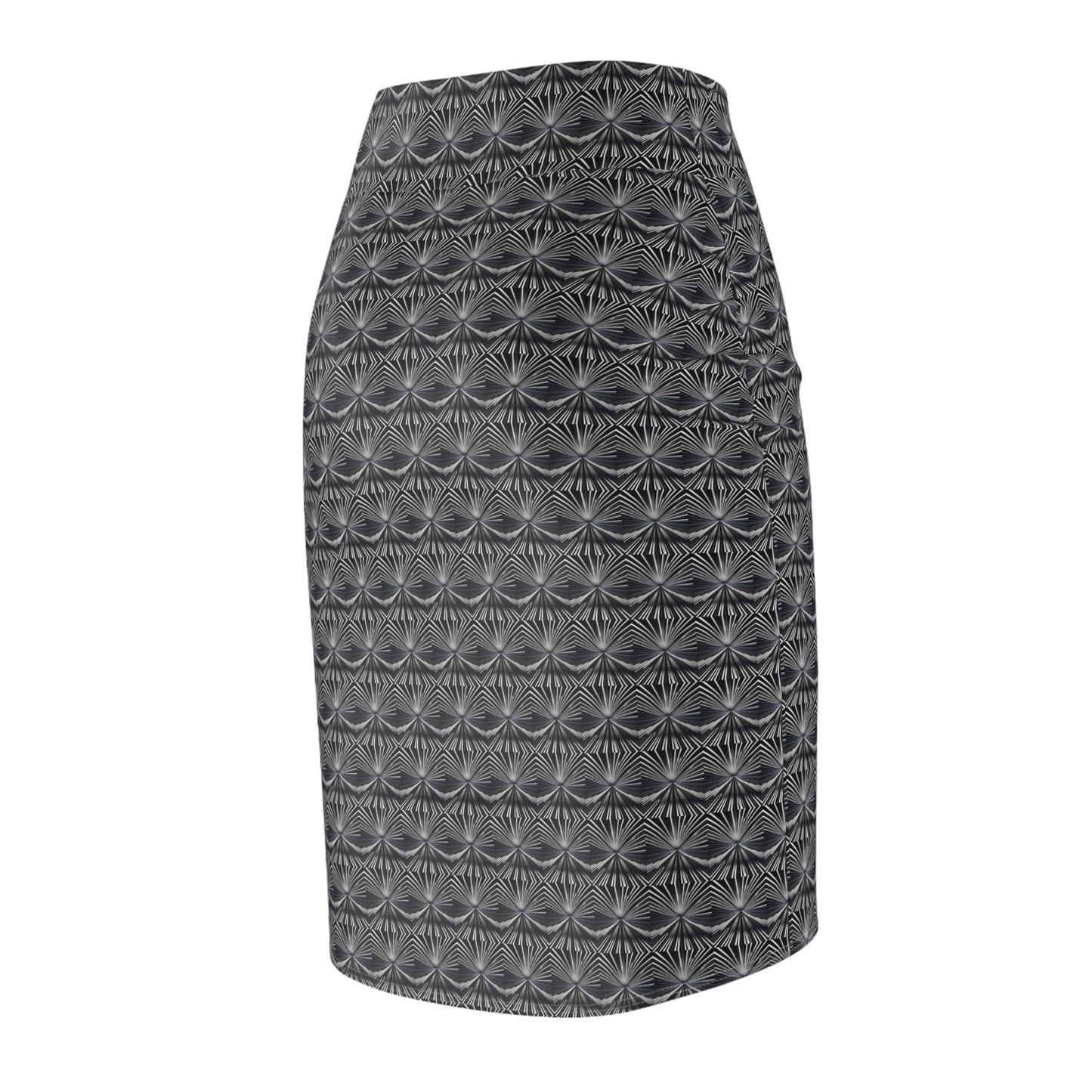 Horizon Inspired Women's Pencil Skirt, Fashion Casual Stretchy Stylish Skirt