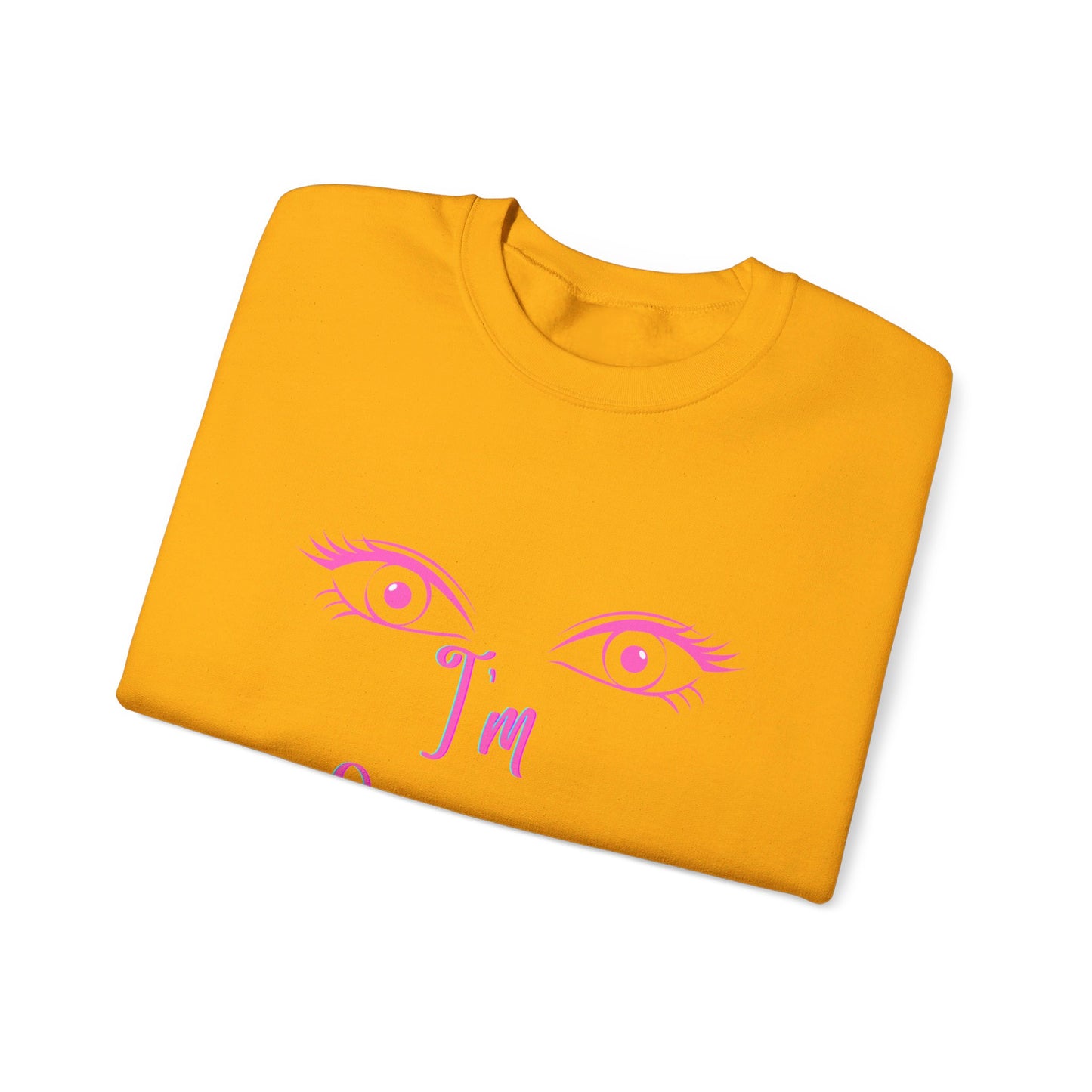 Seeing in HD Espresso Unisex Heavy Blend™ Crewneck Sweatshirt