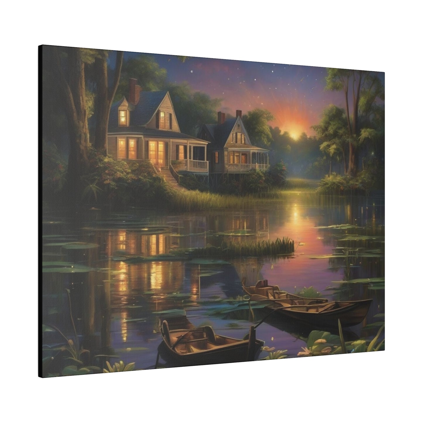 Bayou - Matte Canvas, Stretched, 0.75"