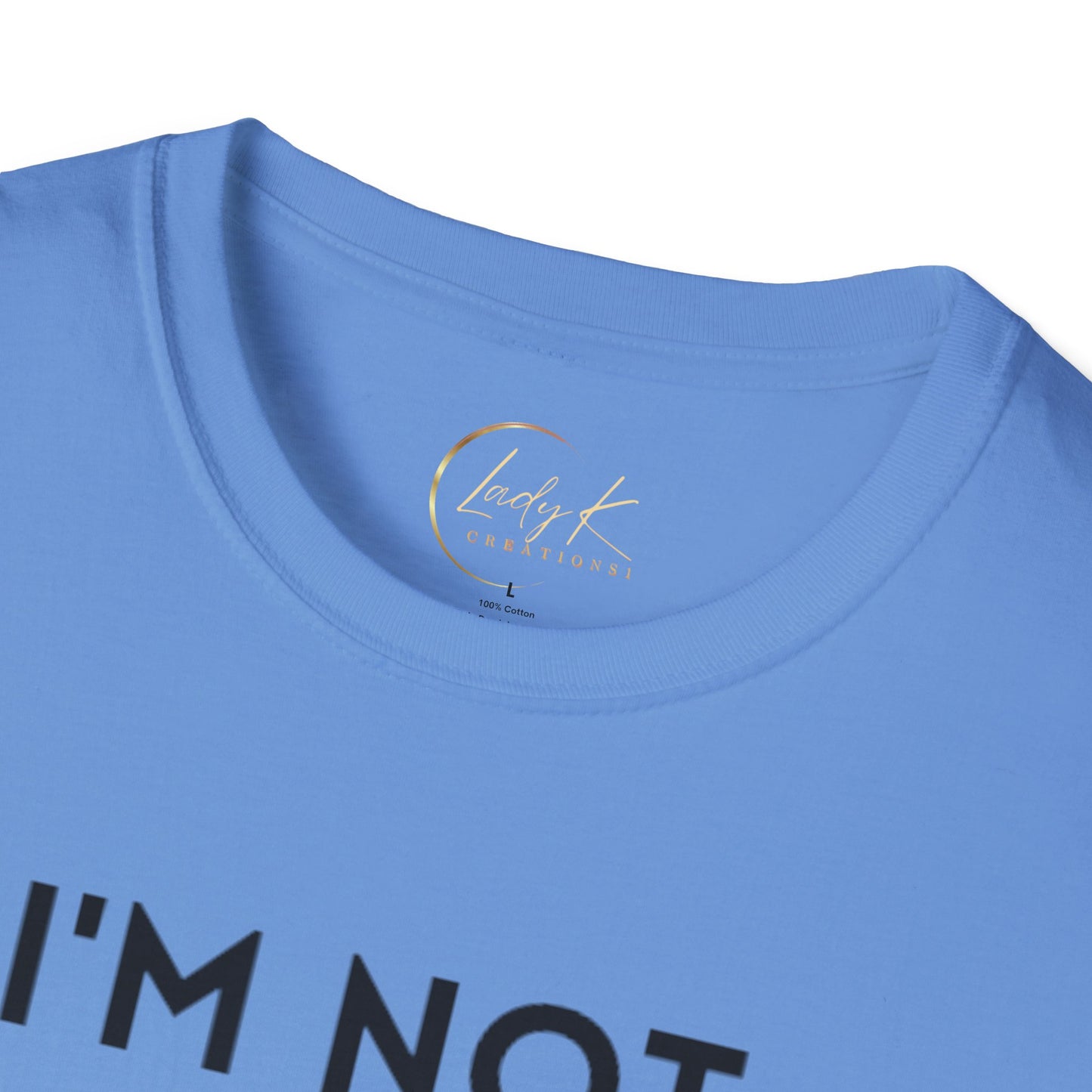 I'm Not Lazy Unisex Softstyle T-Shirt