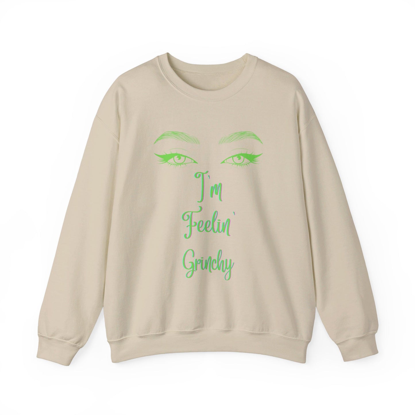 Feelin Grinchy Unisex Heavy Blend™ Crewneck Sweatshirt