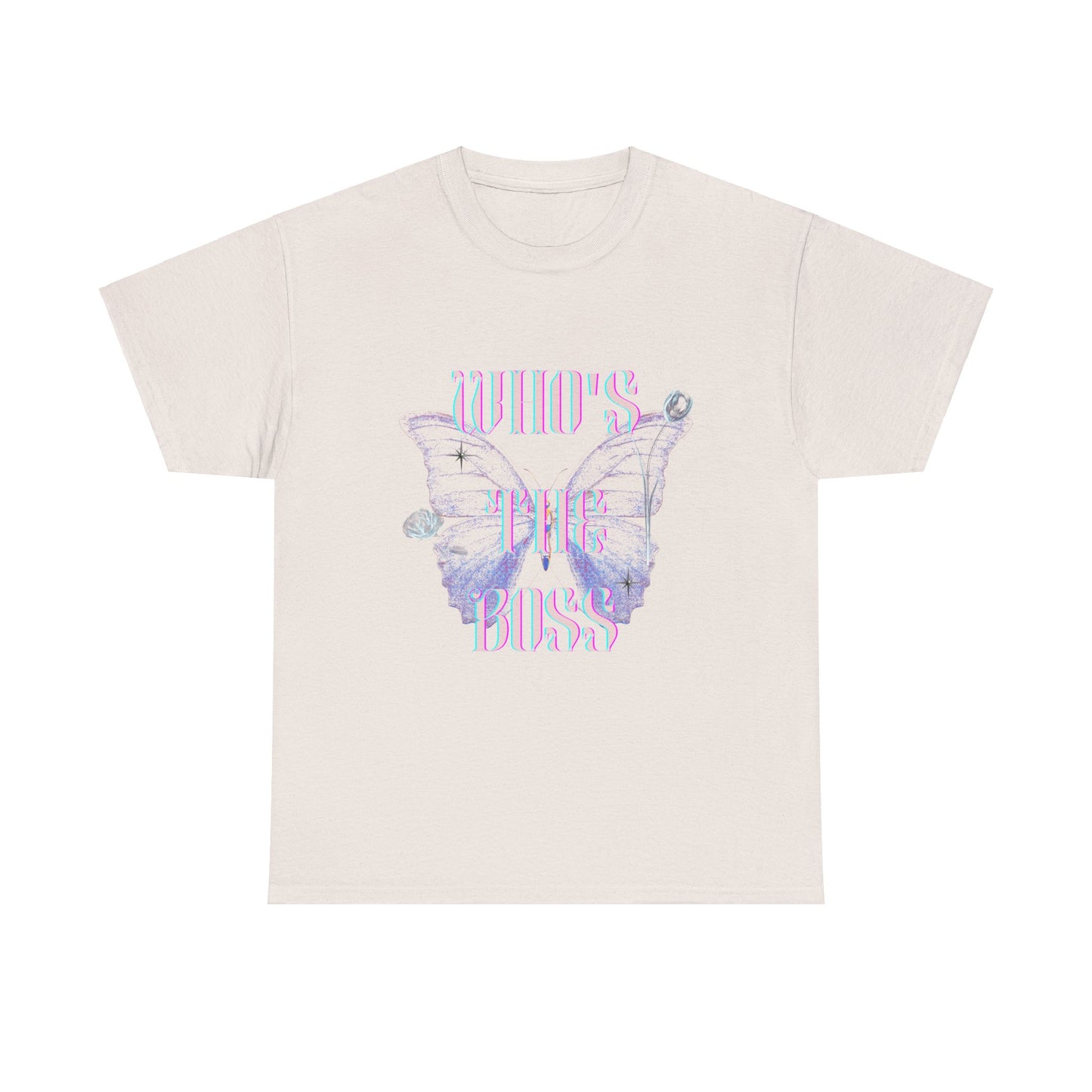 Mom's the boss Unisex Heavy Cotton T-shirt, Funny Mother's Day Gift, Mom Shirt, Mom Boss Shirt, Mom Birthday Gift, Mom Fashion, Mom Apparel