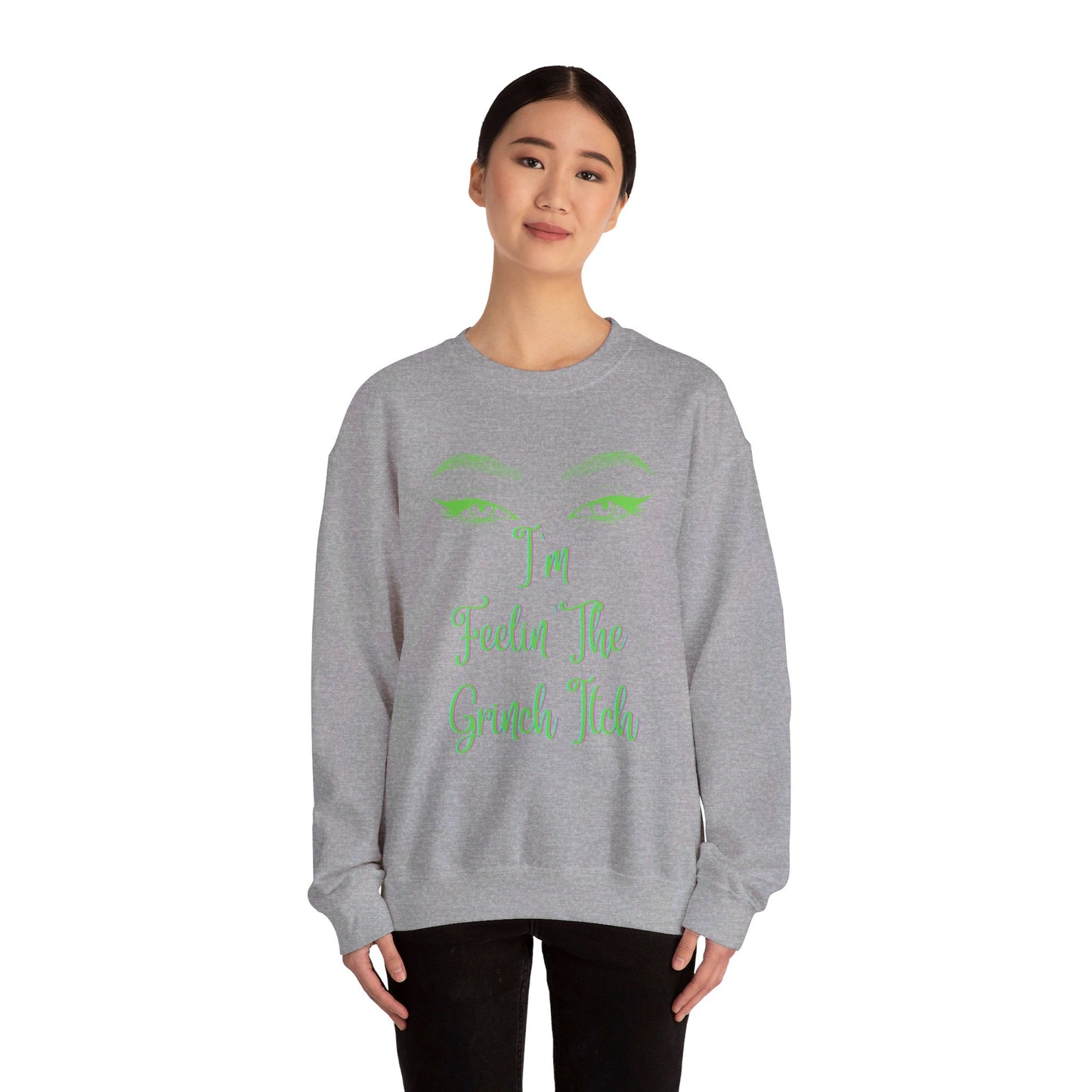 Grinch Itch Unisex Heavy Blend™ Crewneck Sweatshirt