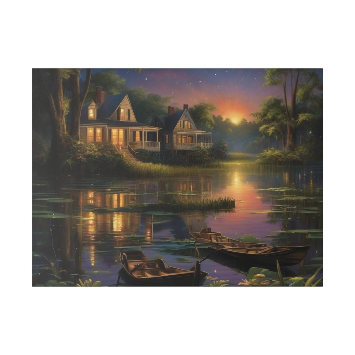 Bayou - Matte Canvas, Stretched, 0.75"