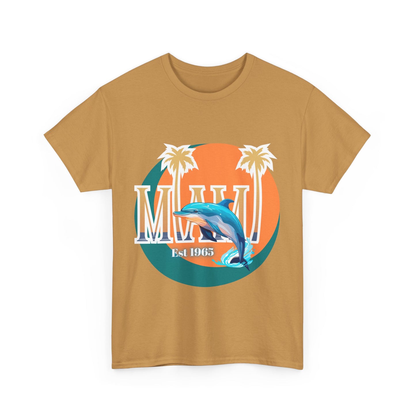 Miami Dolphins NFL Inspired Game Time Unisex Heavy Cotton Tee, Fantasy Football, Superbowl
