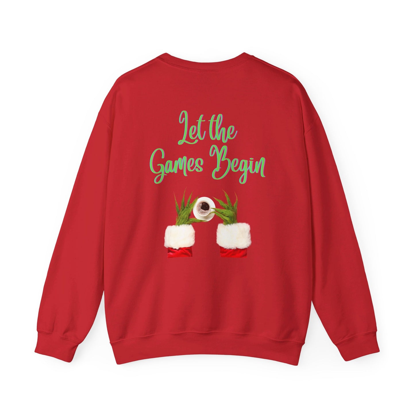 Feelin Grinchy Unisex Heavy Blend™ Crewneck Sweatshirt