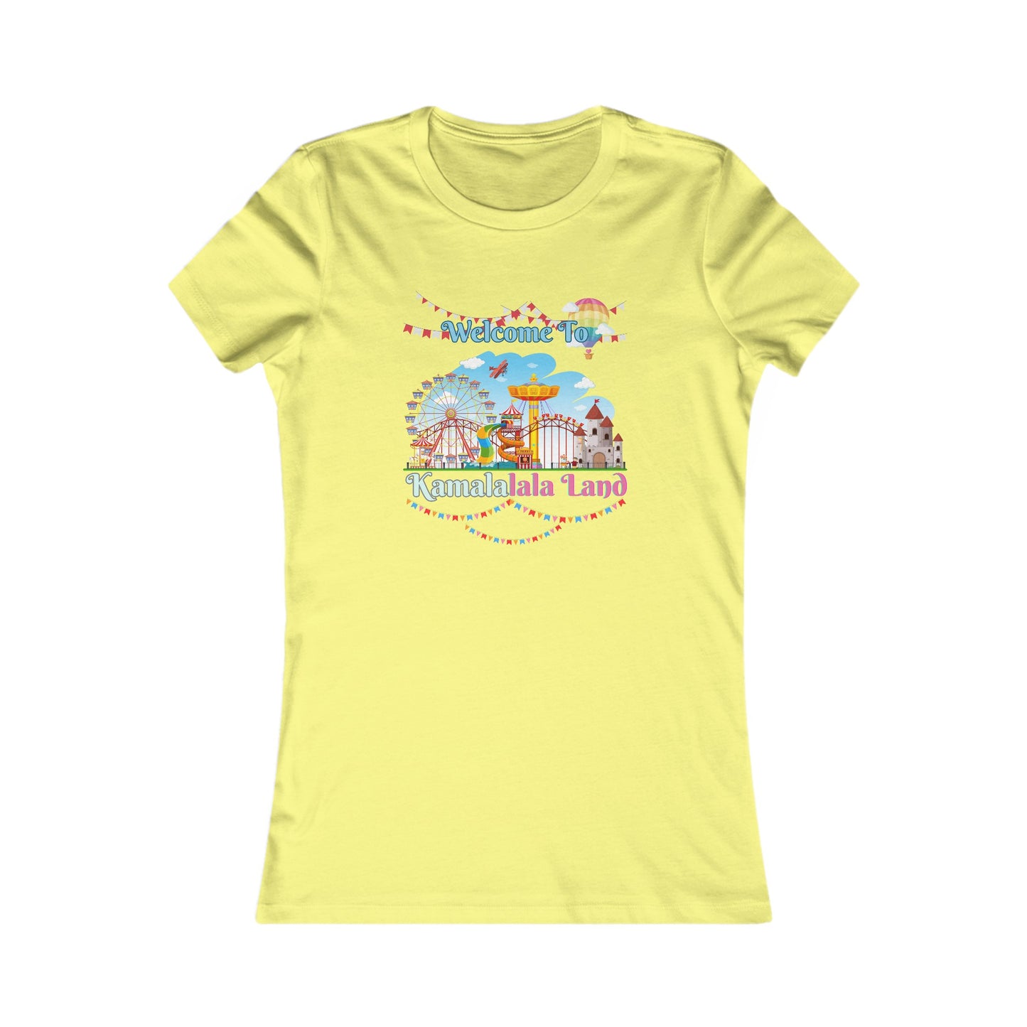 Kamala Lalaland Women's Favorite Tee, Election 2024 Presidential Candidate, Political Shirt, Political Fashion, Statement Tee, 2024 Election